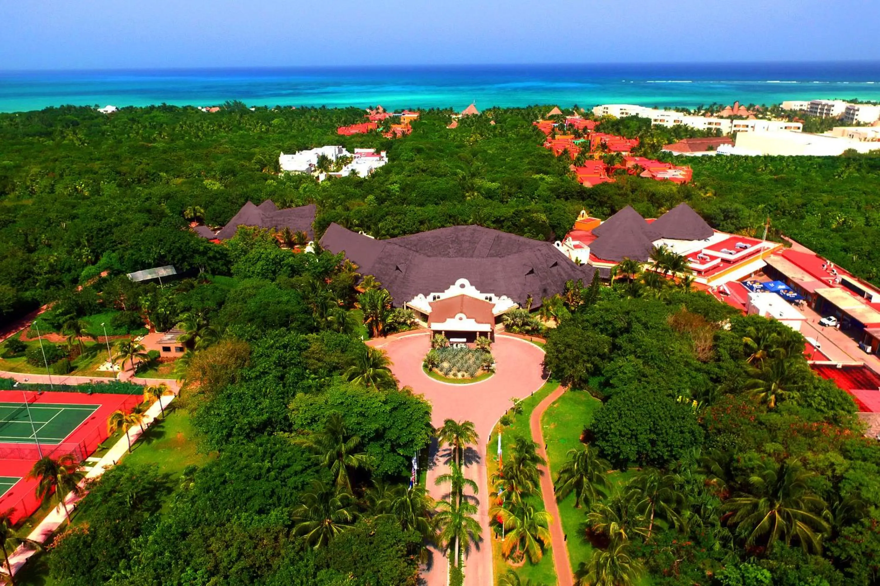 Bird's eye view, Bird's-eye View in Catalonia Playa Maroma - All Inclusive