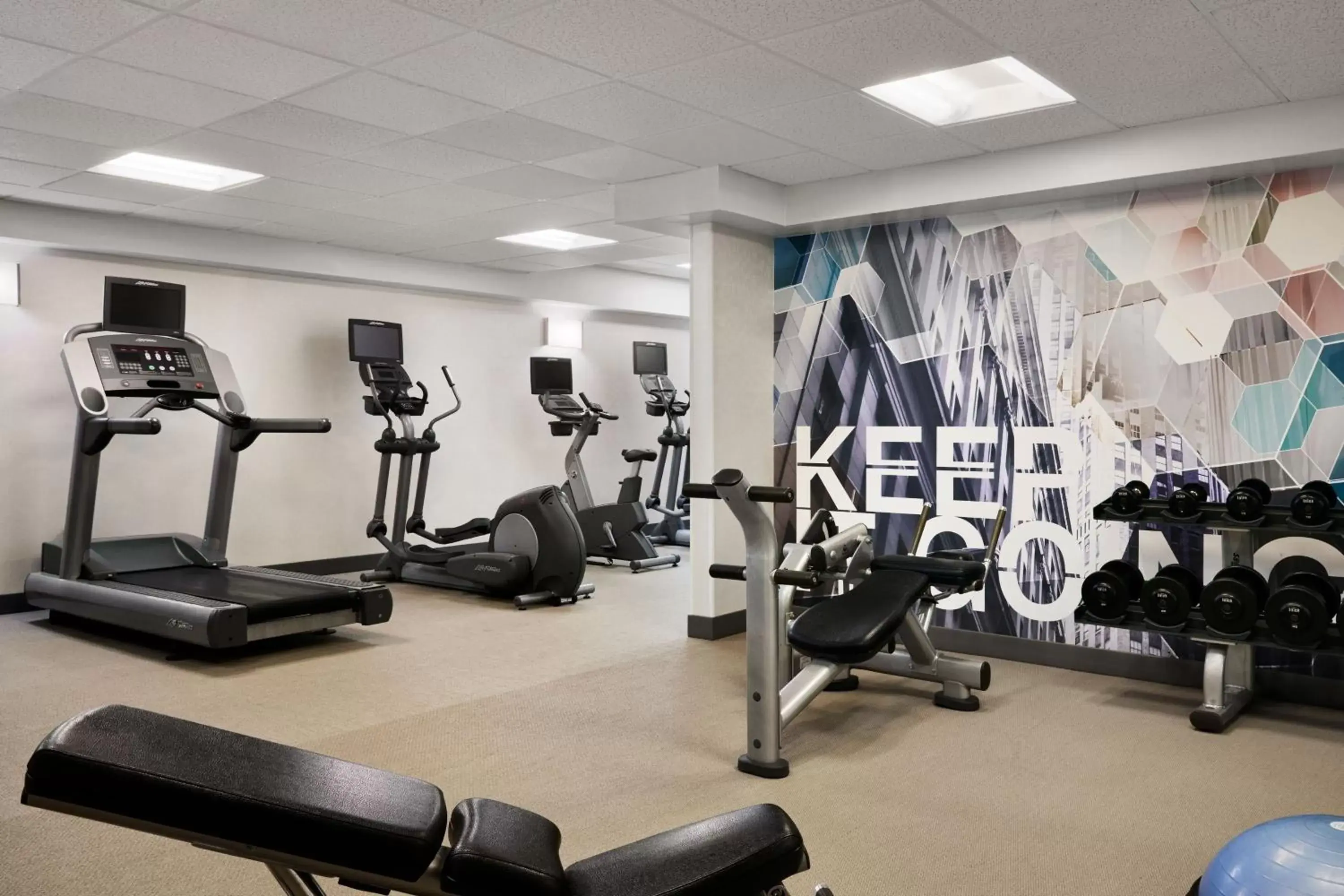 Fitness centre/facilities, Fitness Center/Facilities in SpringHill Suites by Marriott San Antonio Downtown-Riverwalk Area