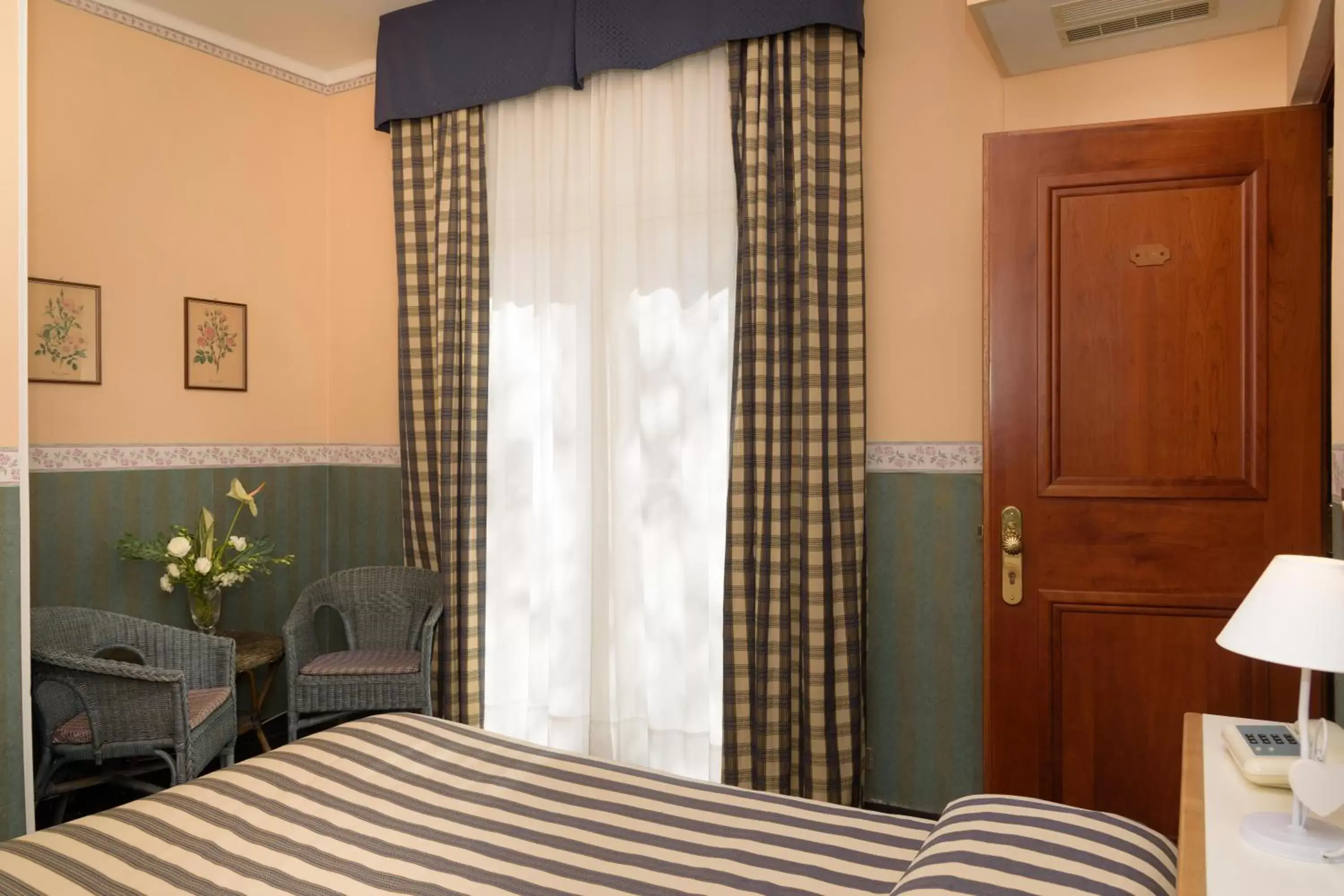 Bedroom, TV/Entertainment Center in Hotel Morchio Mhotelsgroup