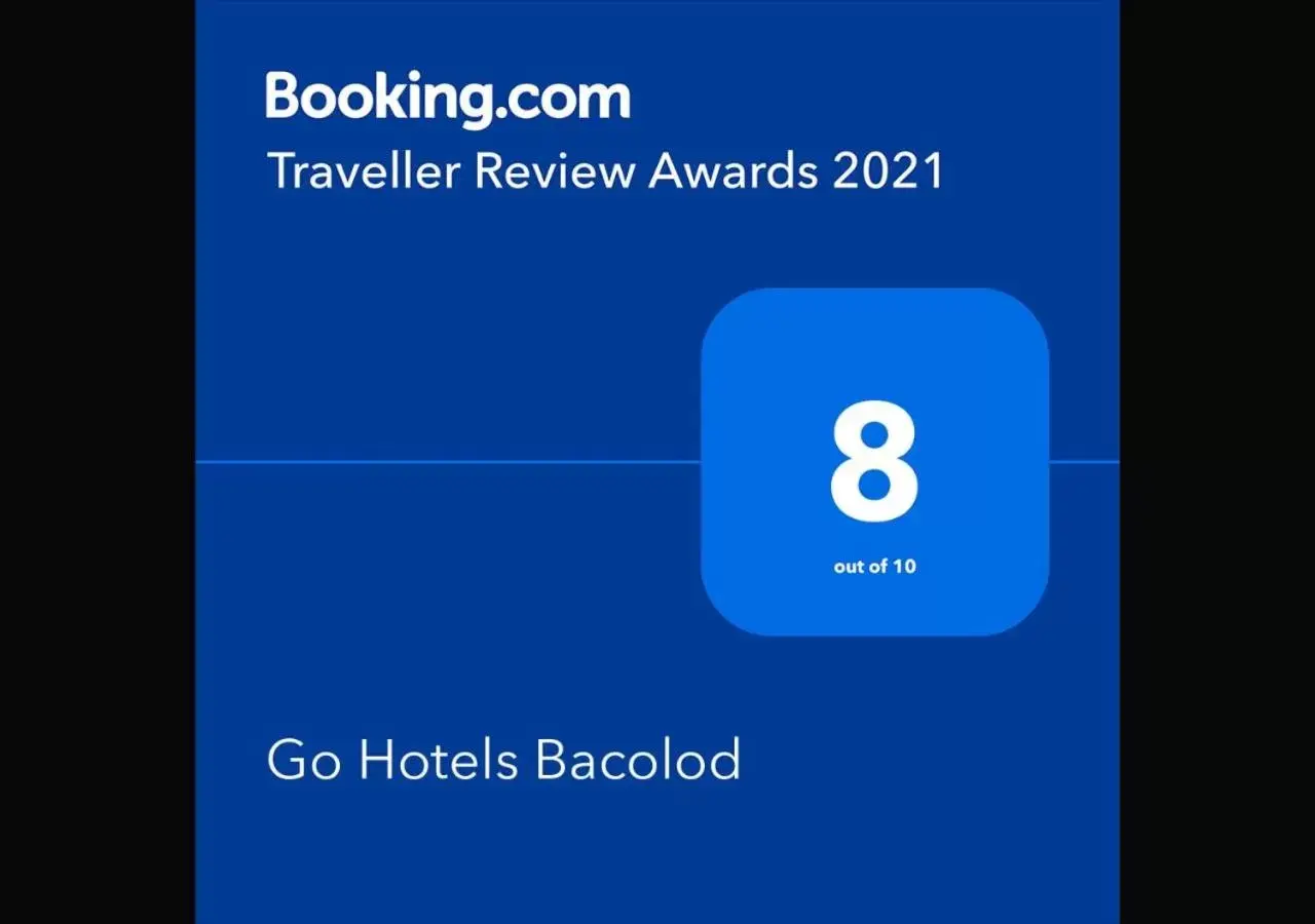 Certificate/Award, Logo/Certificate/Sign/Award in Go Hotels Bacolod