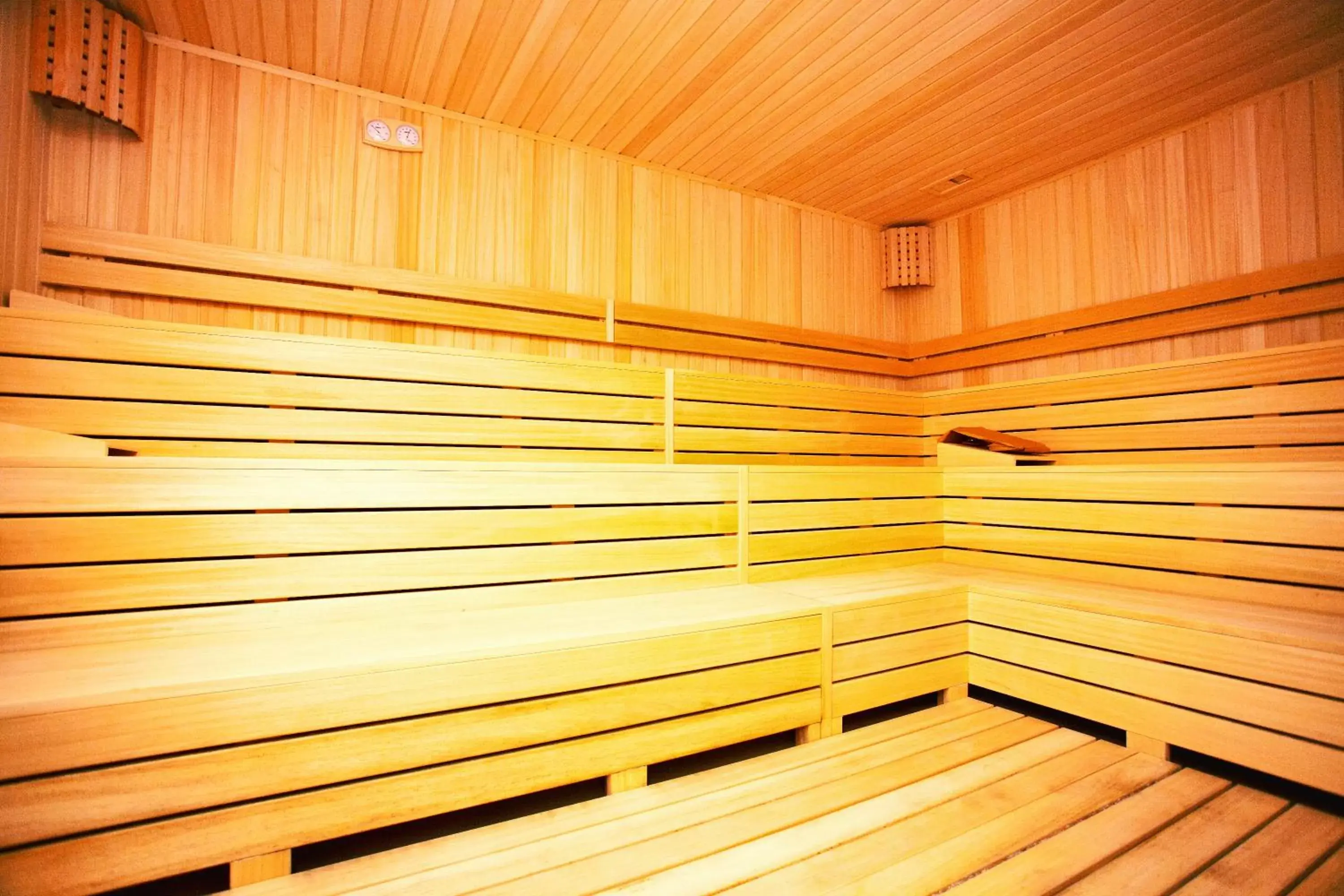 Sauna in Green Garden Suites Hotel