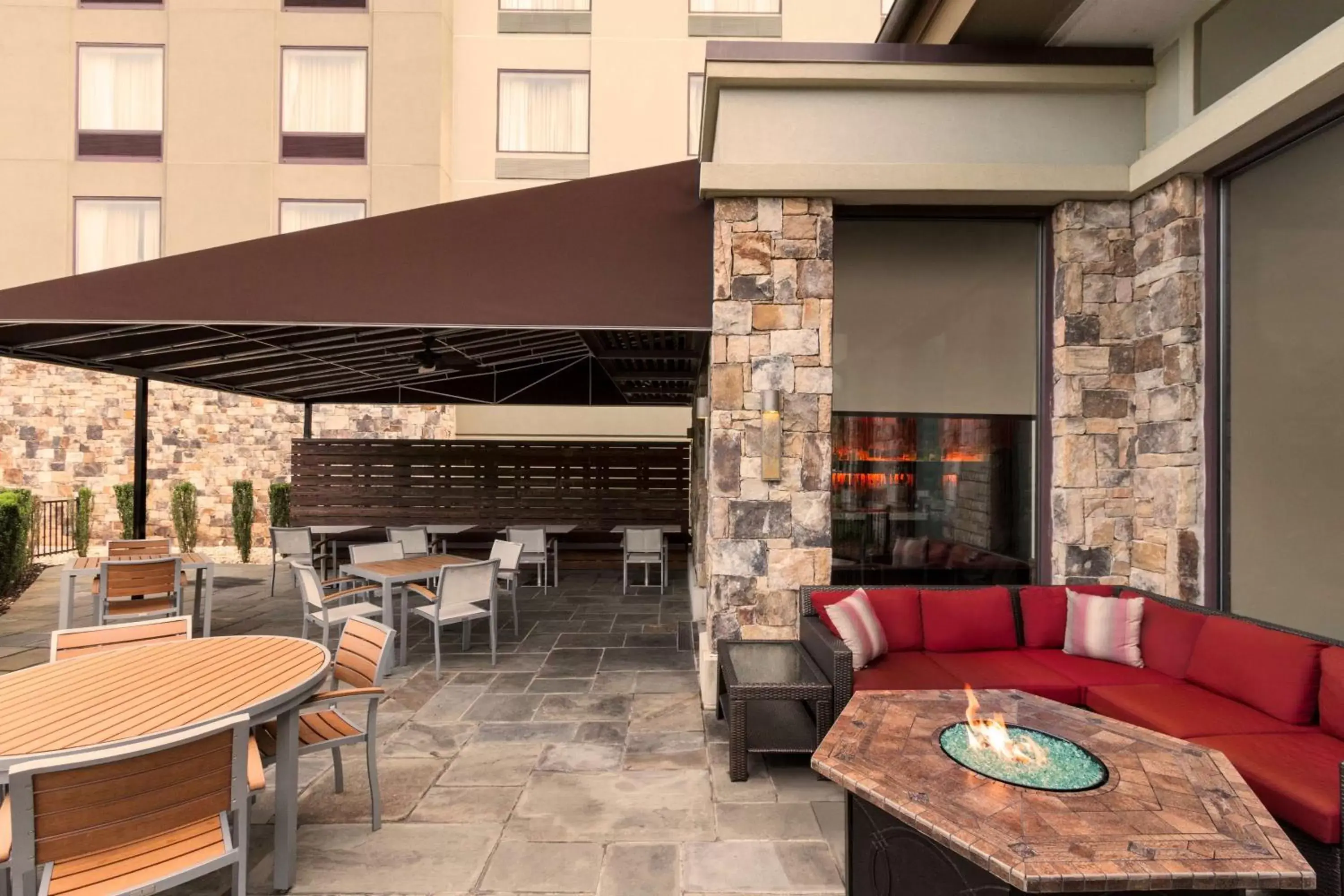 Patio in Hilton Garden Inn Atlanta Marietta