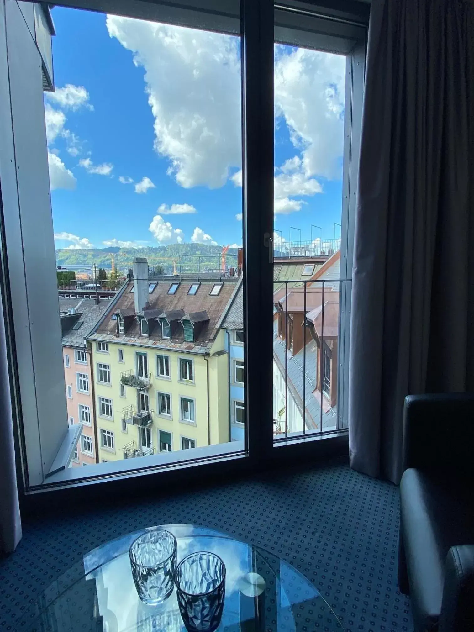 View (from property/room) in Royal Hotel Zurich