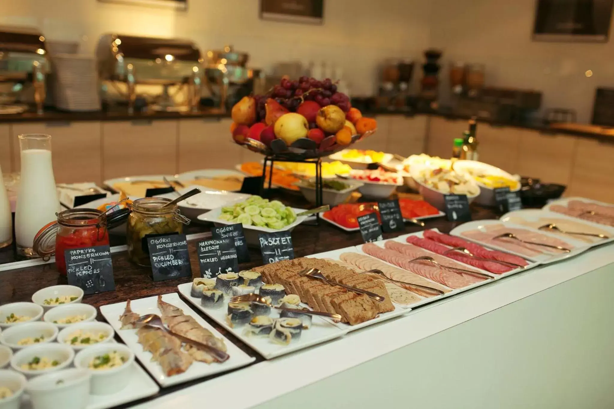 Buffet breakfast, Food in Novotel Gdansk Centrum