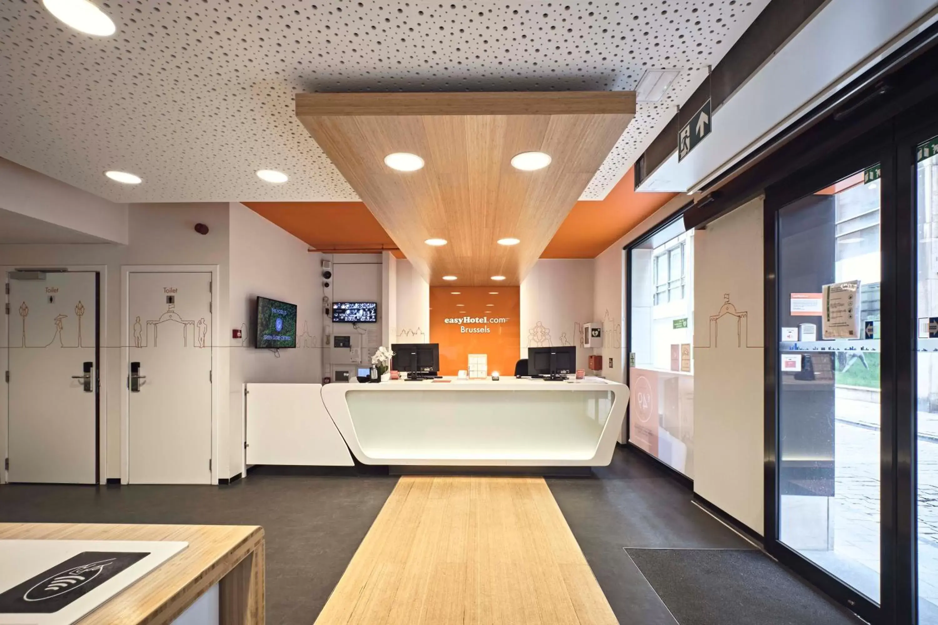 Lobby or reception, Lobby/Reception in easyHotel Brussels City Centre