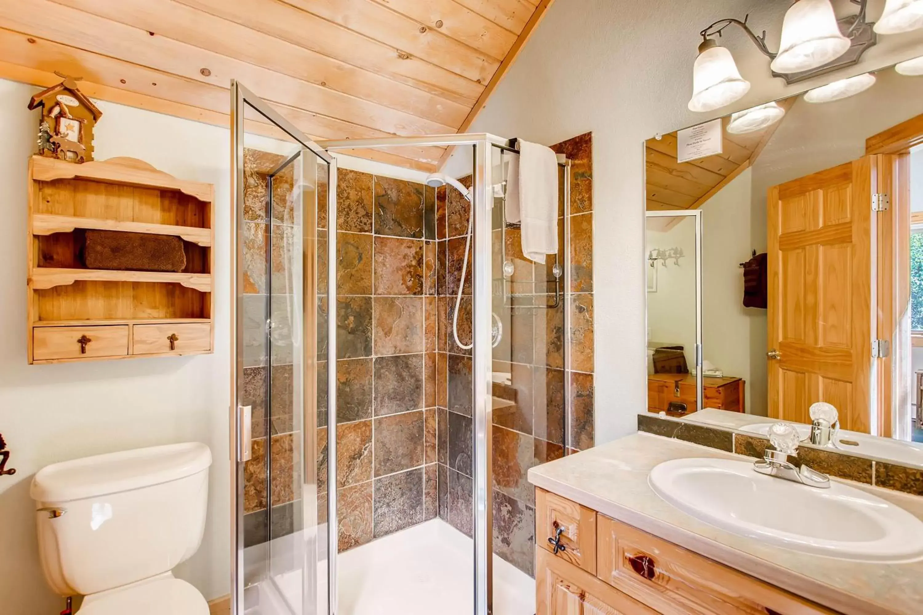 Shower, Bathroom in Estes Park Condos