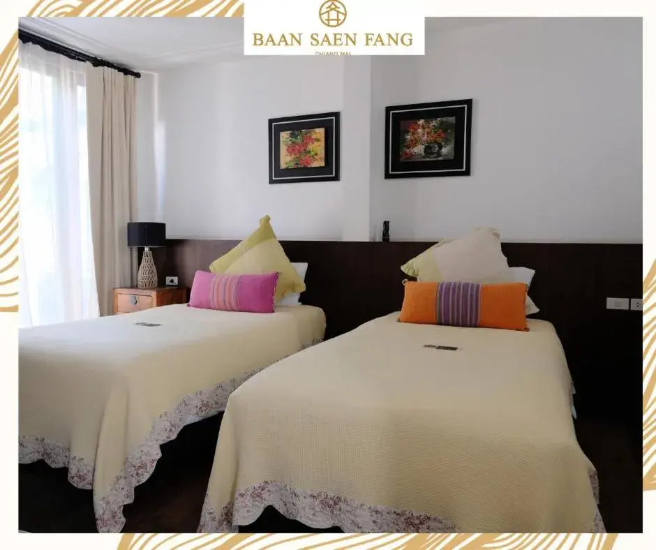 Bed in Baan Saen Fang Chiang Mai - SHA Plus