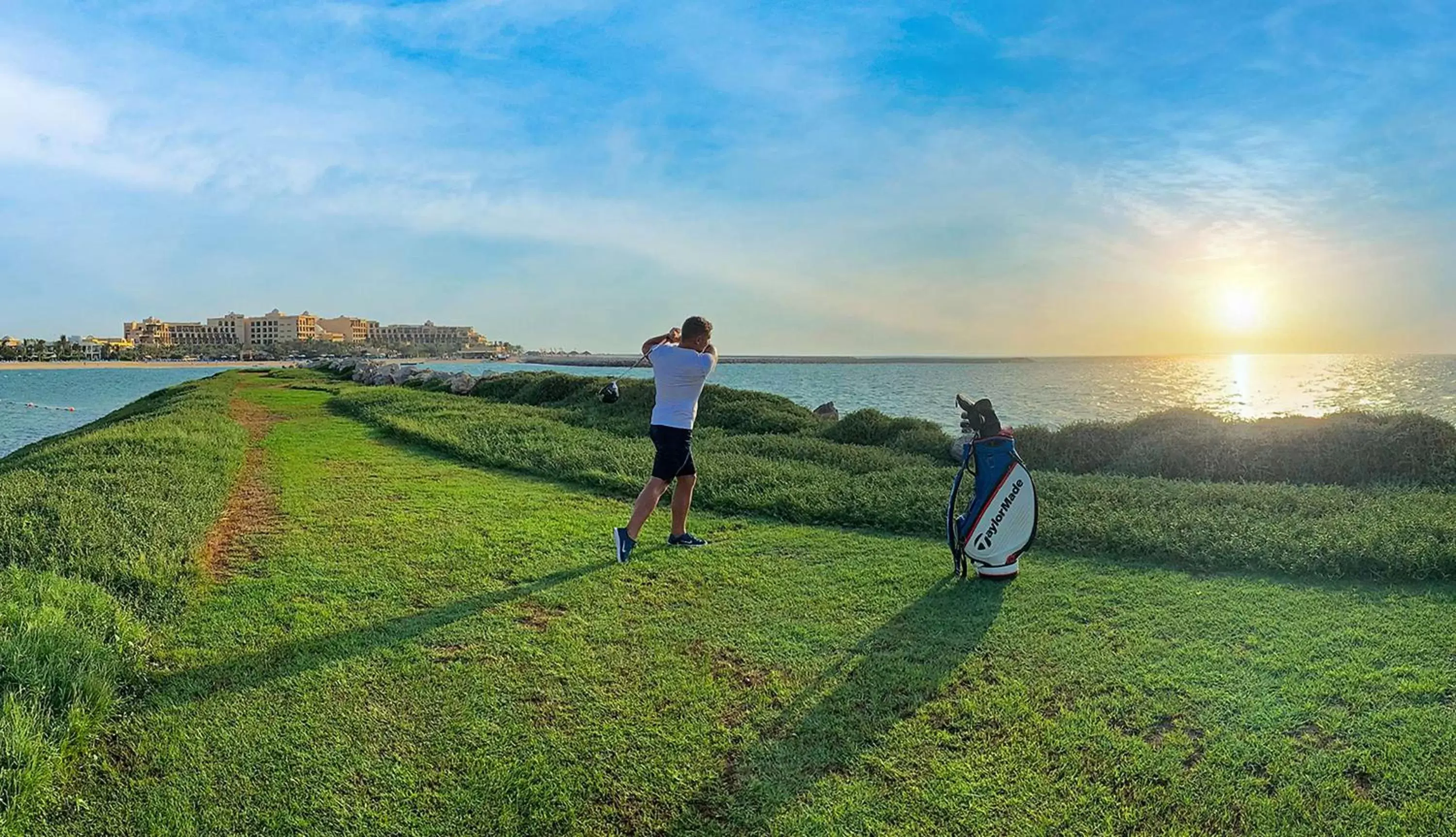 Golfcourse in Hilton Ras Al Khaimah Beach Resort