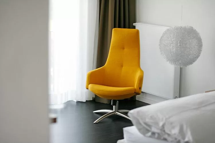 Seating area, Bed in Hotel Schönbuch