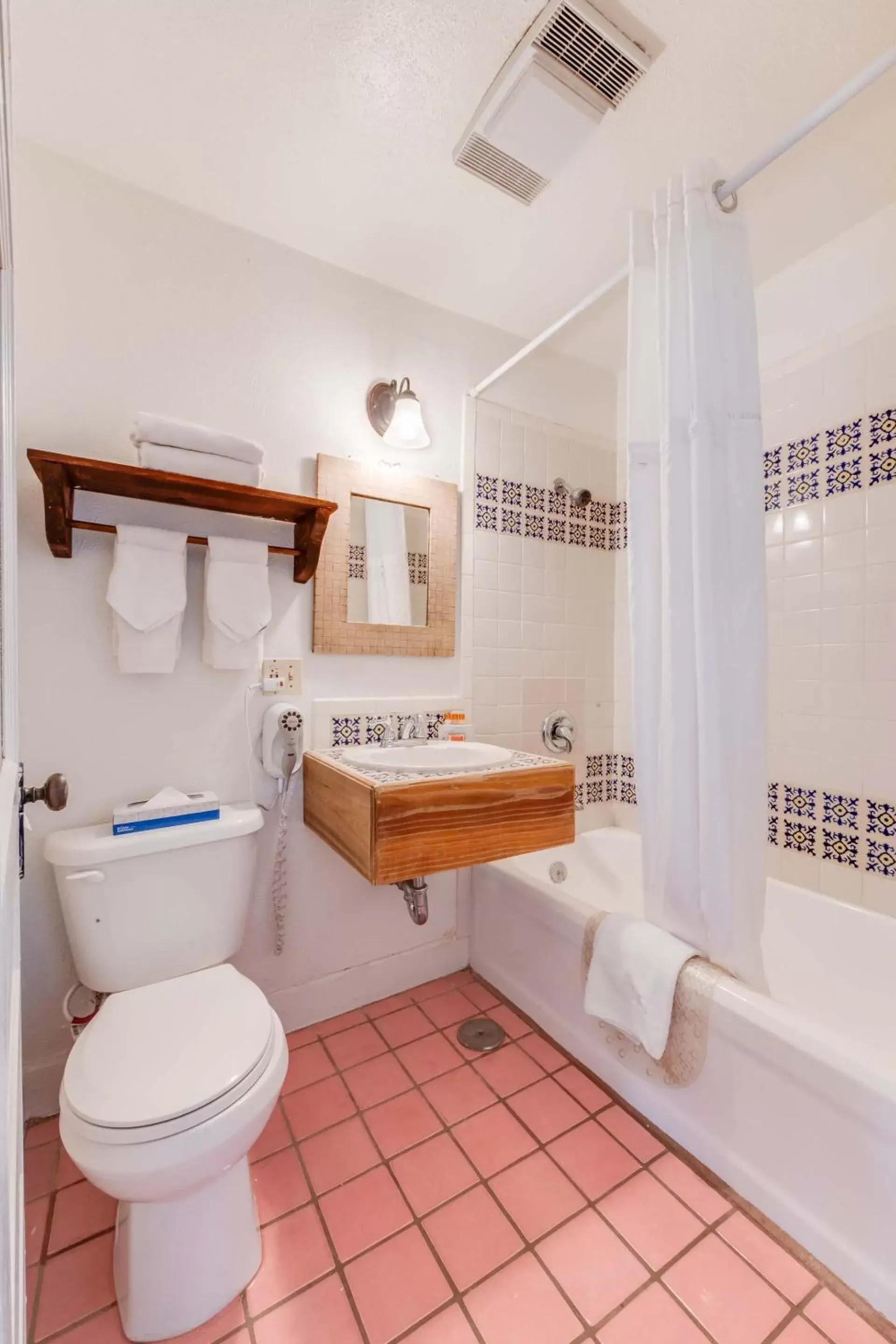 Bathroom in The Historic Taos Inn