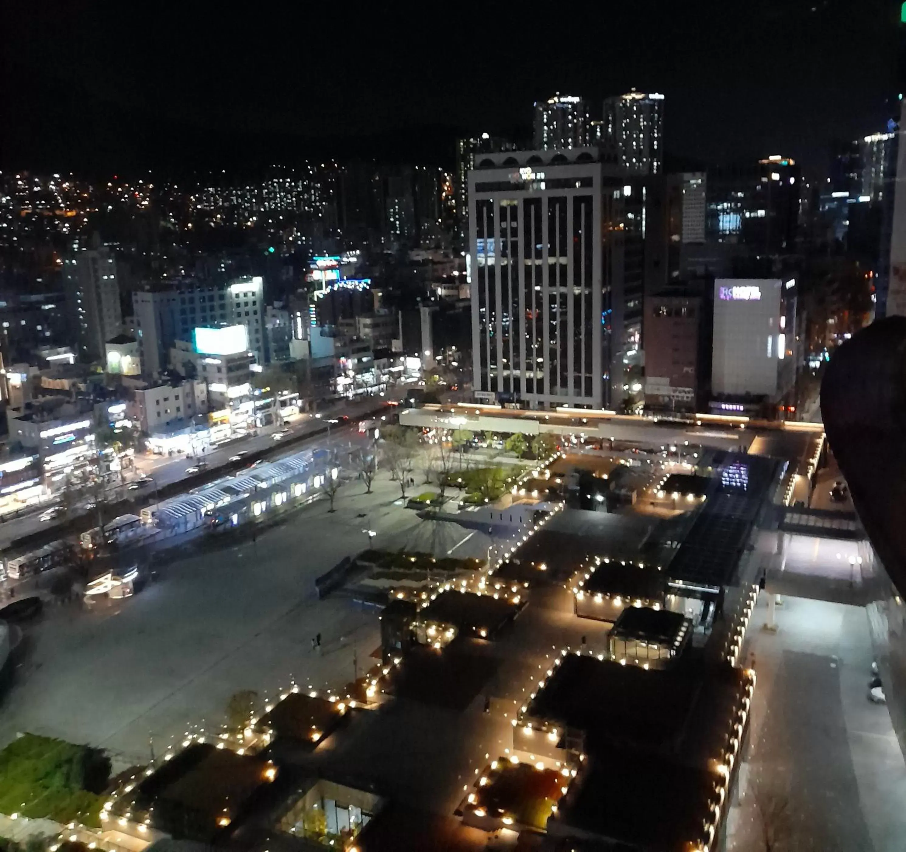 City view in Toyoko Inn Busan Station No.1 City view in Toyoko Inn Busan Station No.1