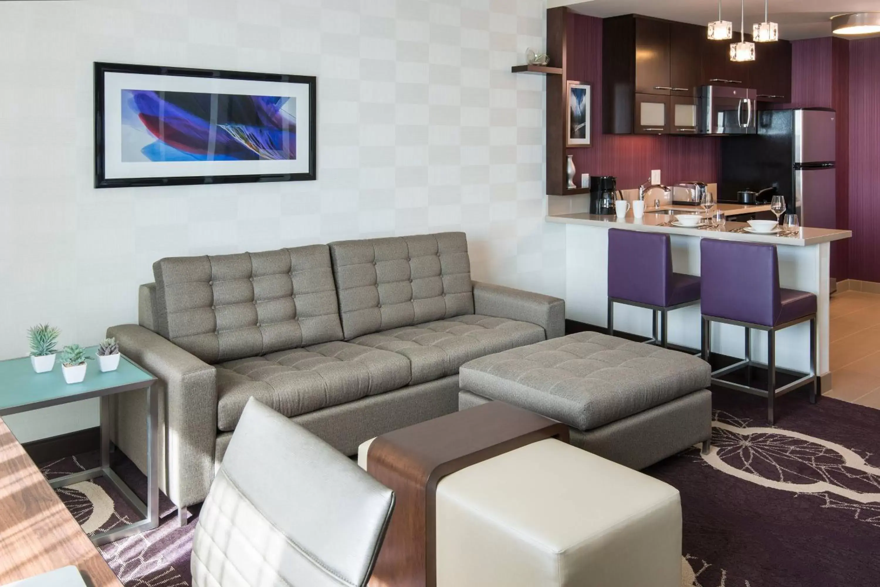 Photo of the whole room, Seating Area in Residence Inn by Marriott Los Angeles L.A. LIVE