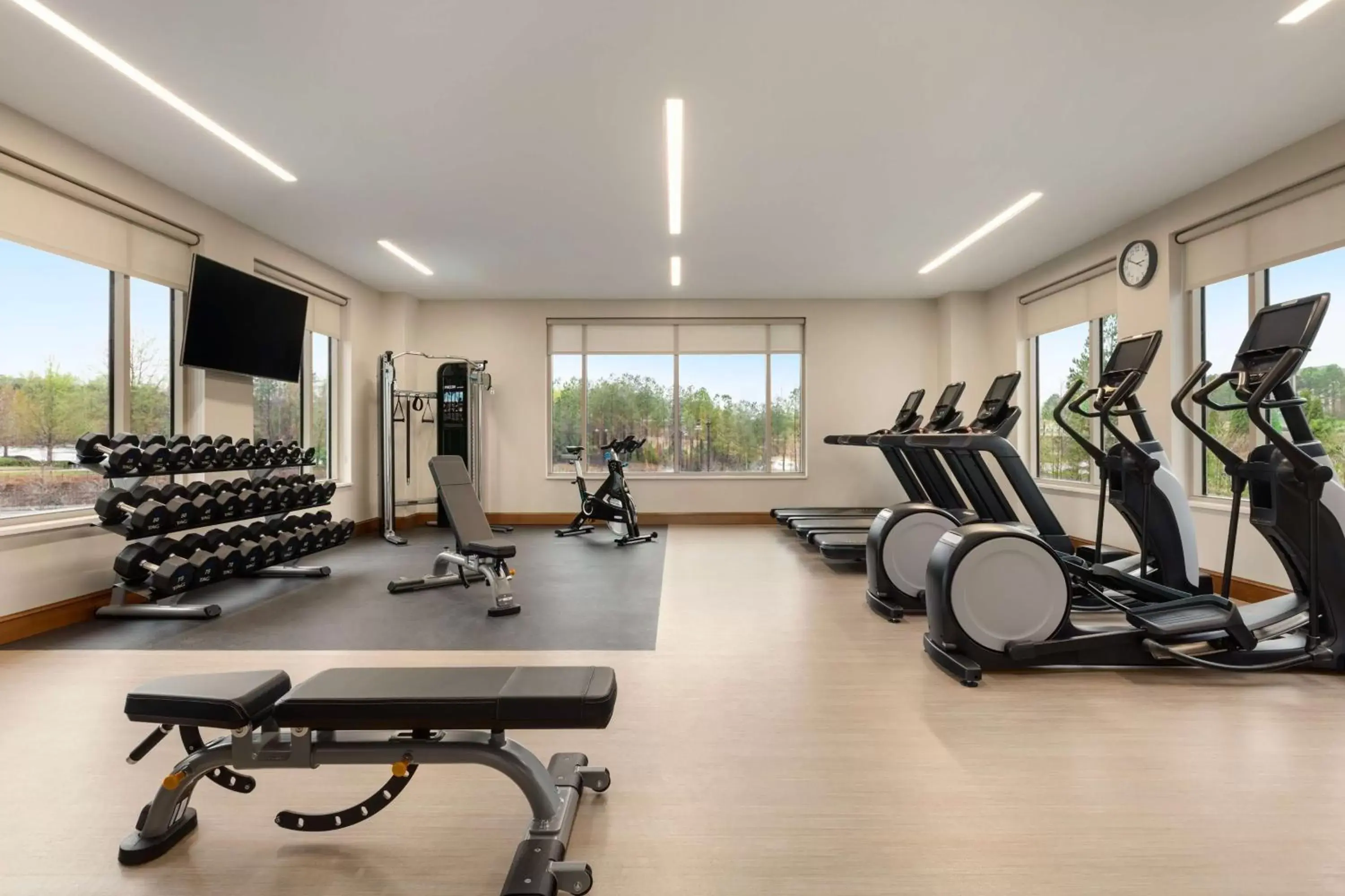 Fitness centre/facilities, Fitness Center/Facilities in Hilton Alpharetta Atlanta