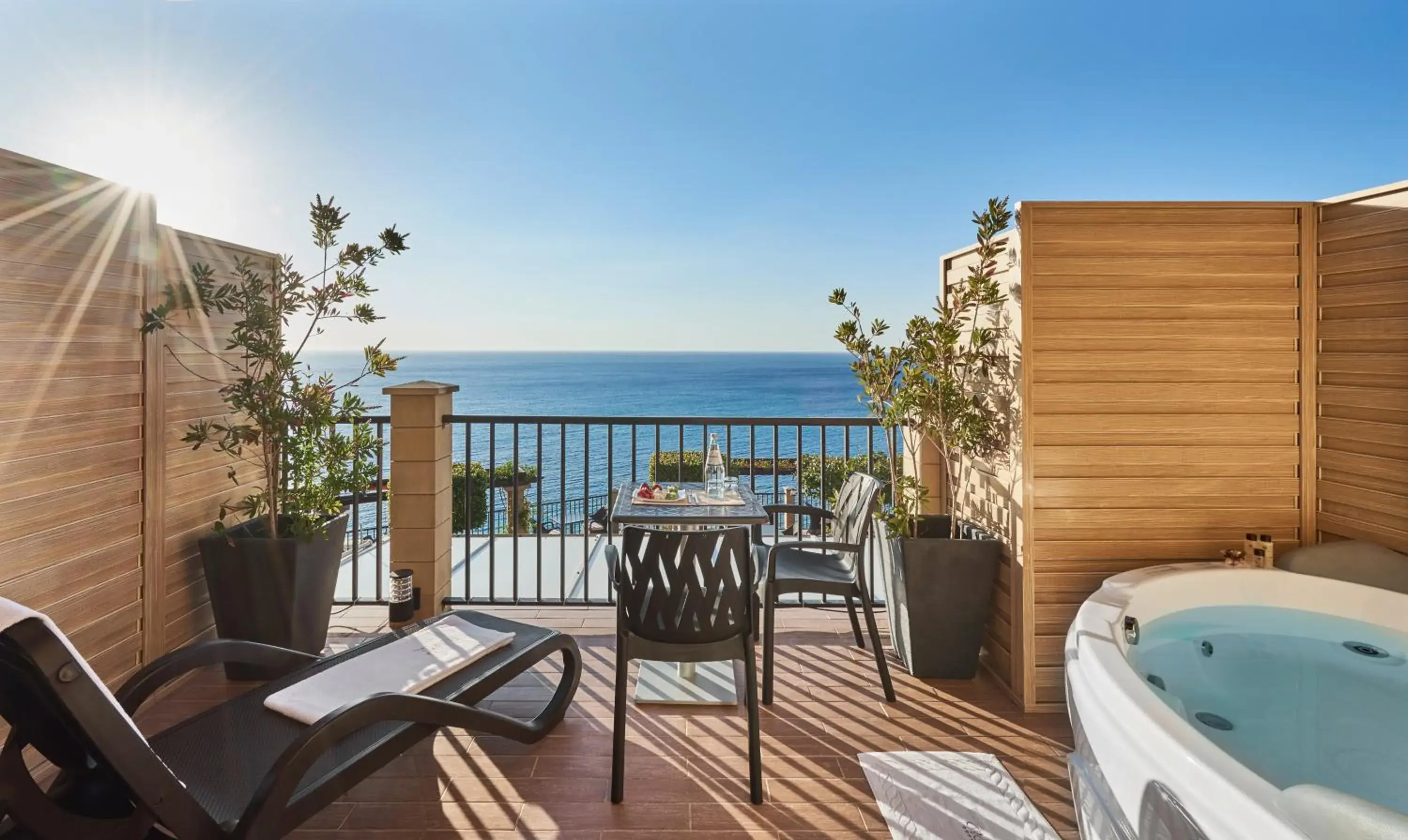 Balcony/Terrace in Hotel Rocca Della Sena