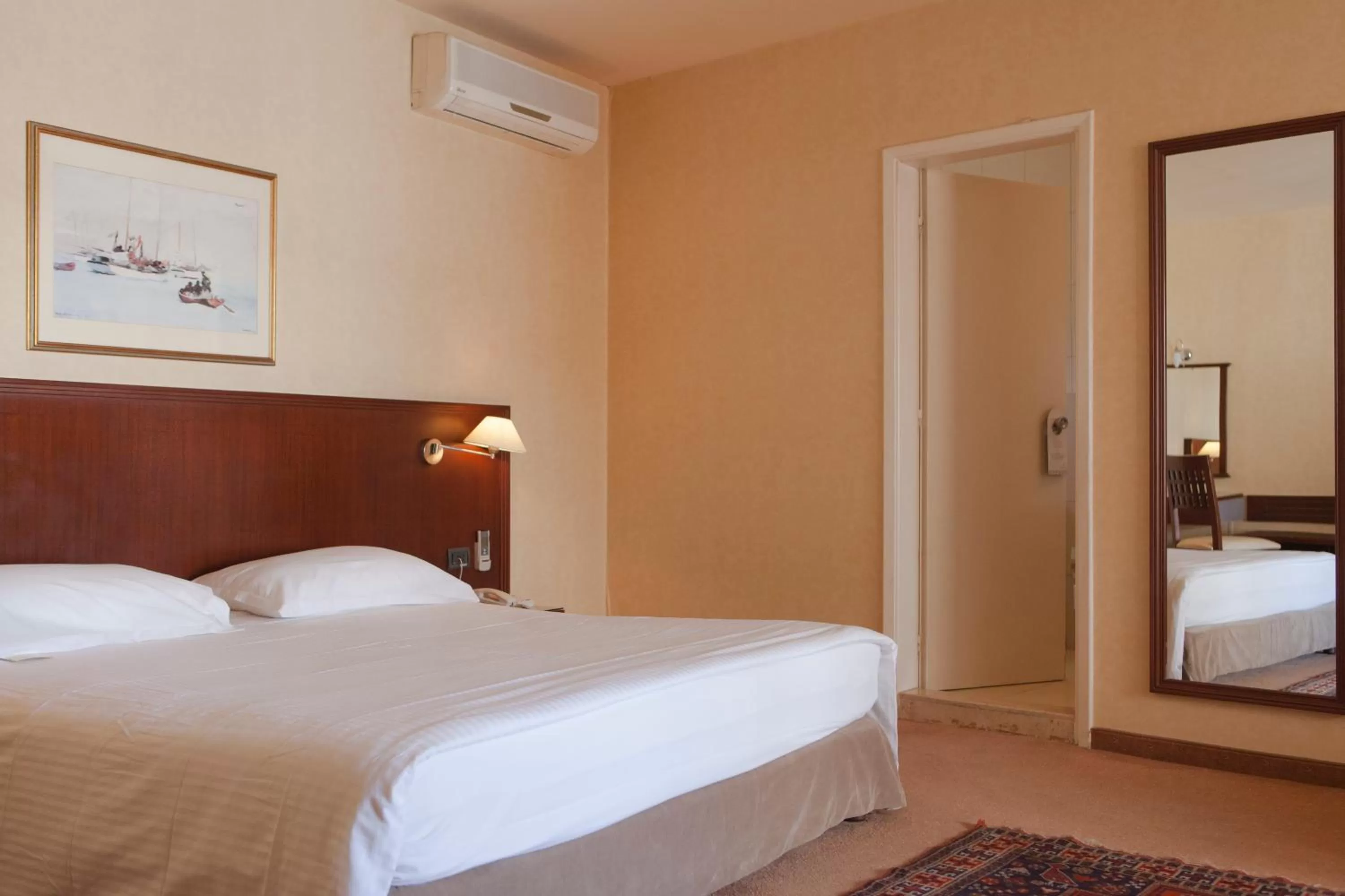 Photo of the whole room, Bed in The Mayflower Hotel