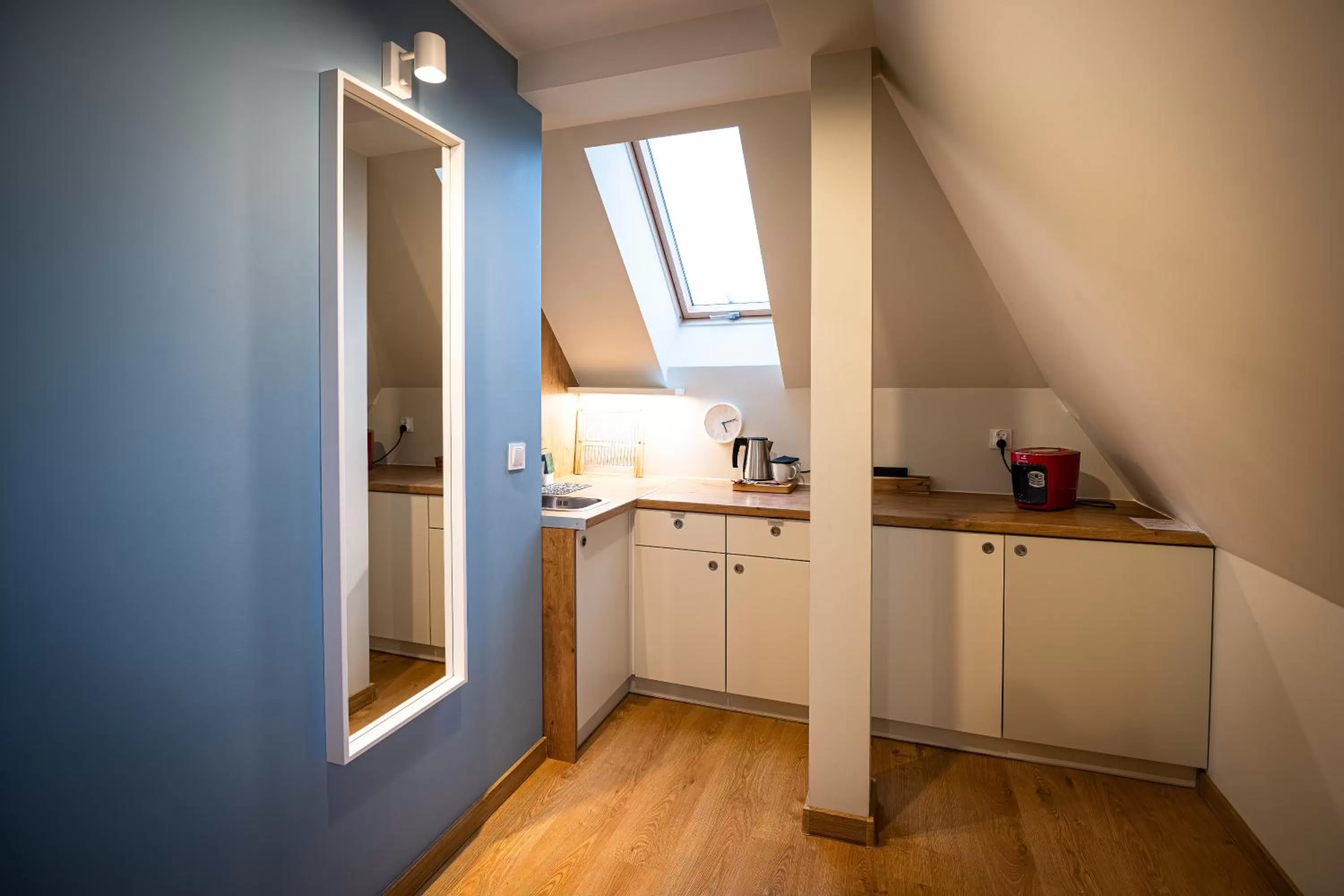 Kitchen or kitchenette in Villa Bałtycka