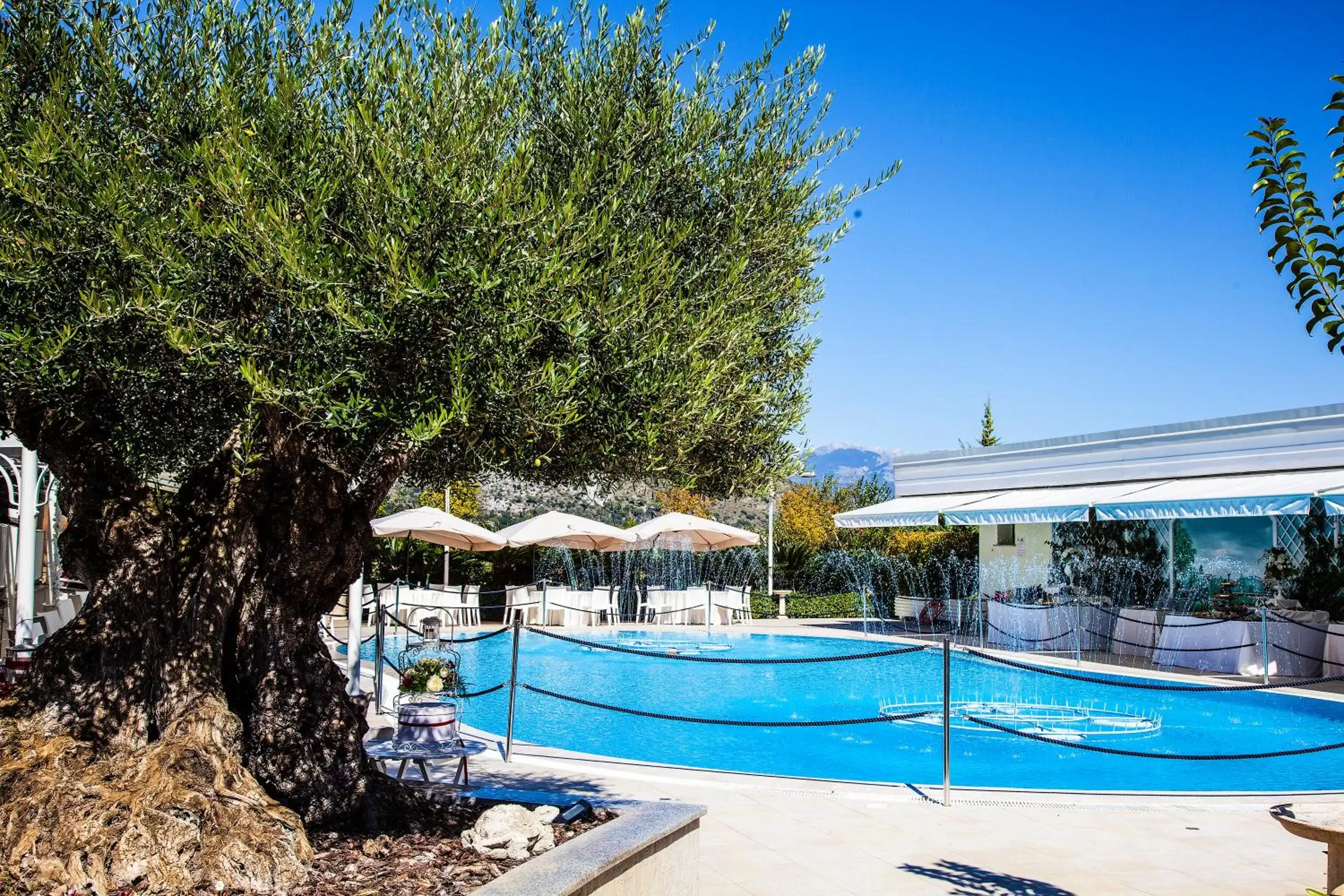 Pool view, Swimming Pool in Edra Palace Hotel & Ristorante