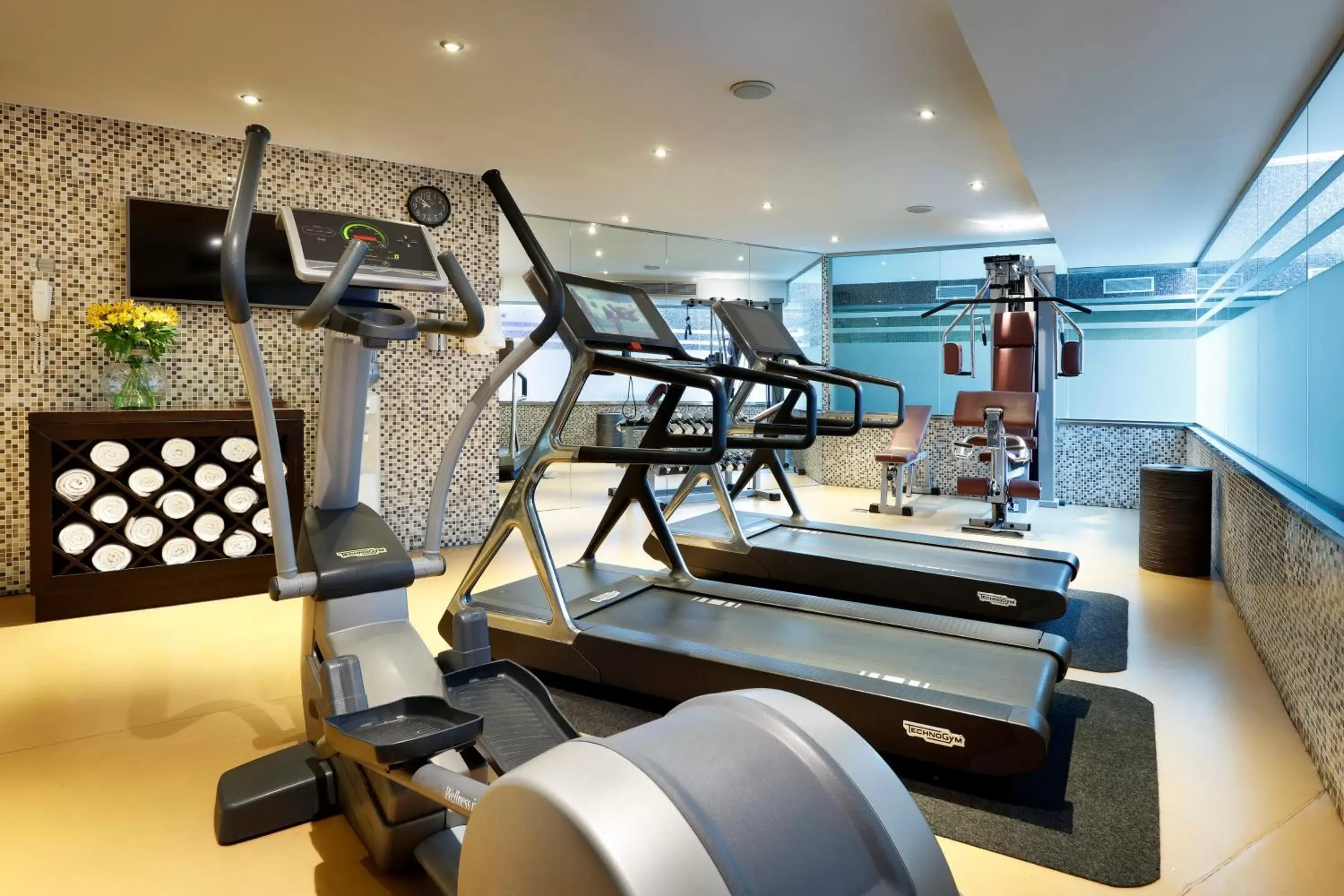Fitness centre/facilities in Melia Barcelona Sarriá Fitness centre/facilities in Melia Barcelona Sarriá
