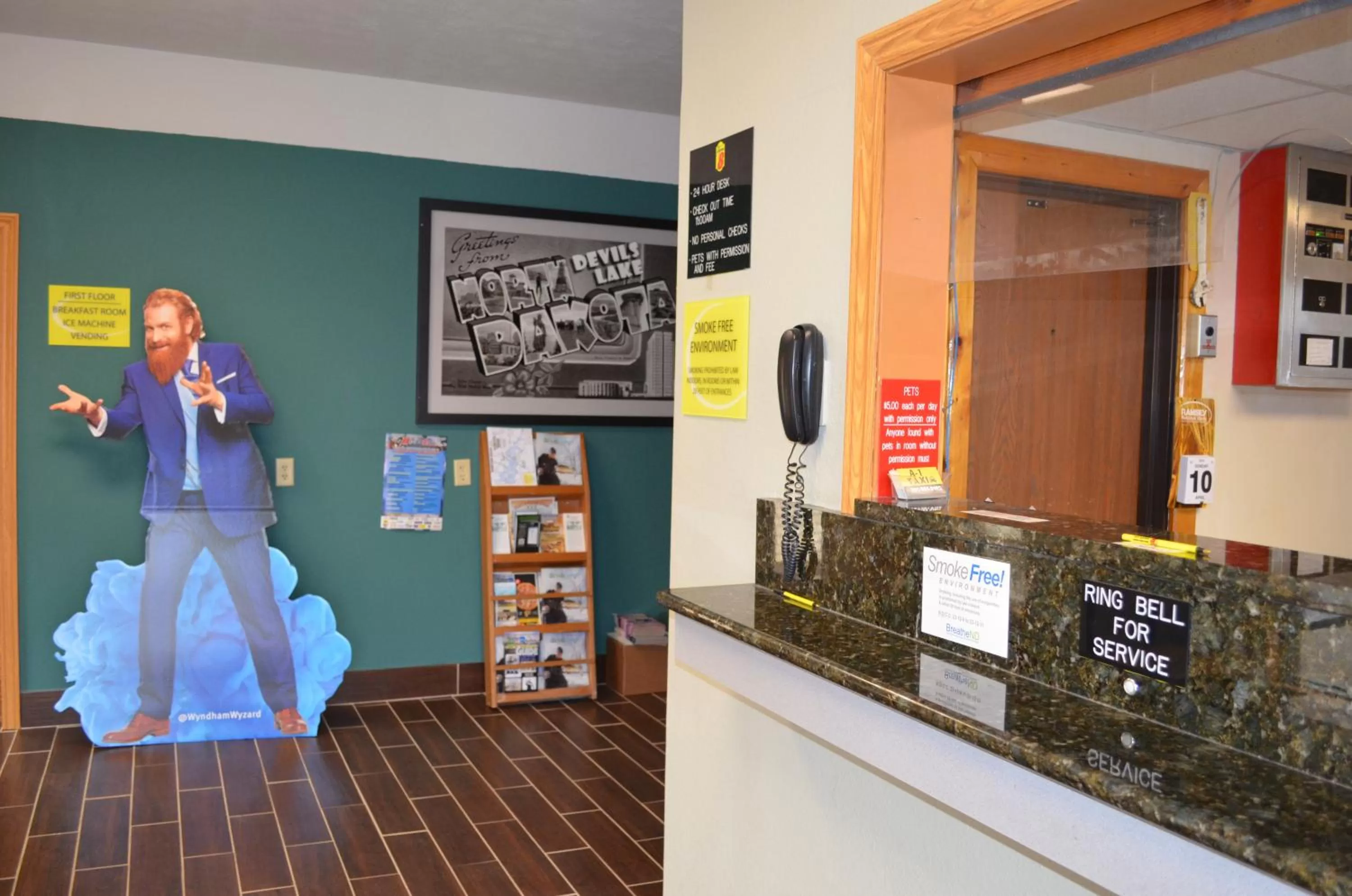 Property building in Super 8 by Wyndham Devils Lake