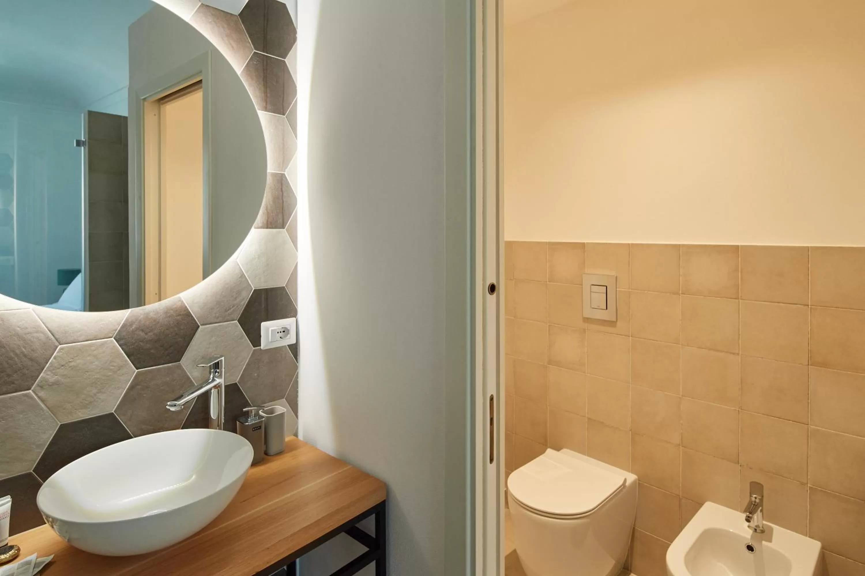 Bathroom in Galleria del Duomo