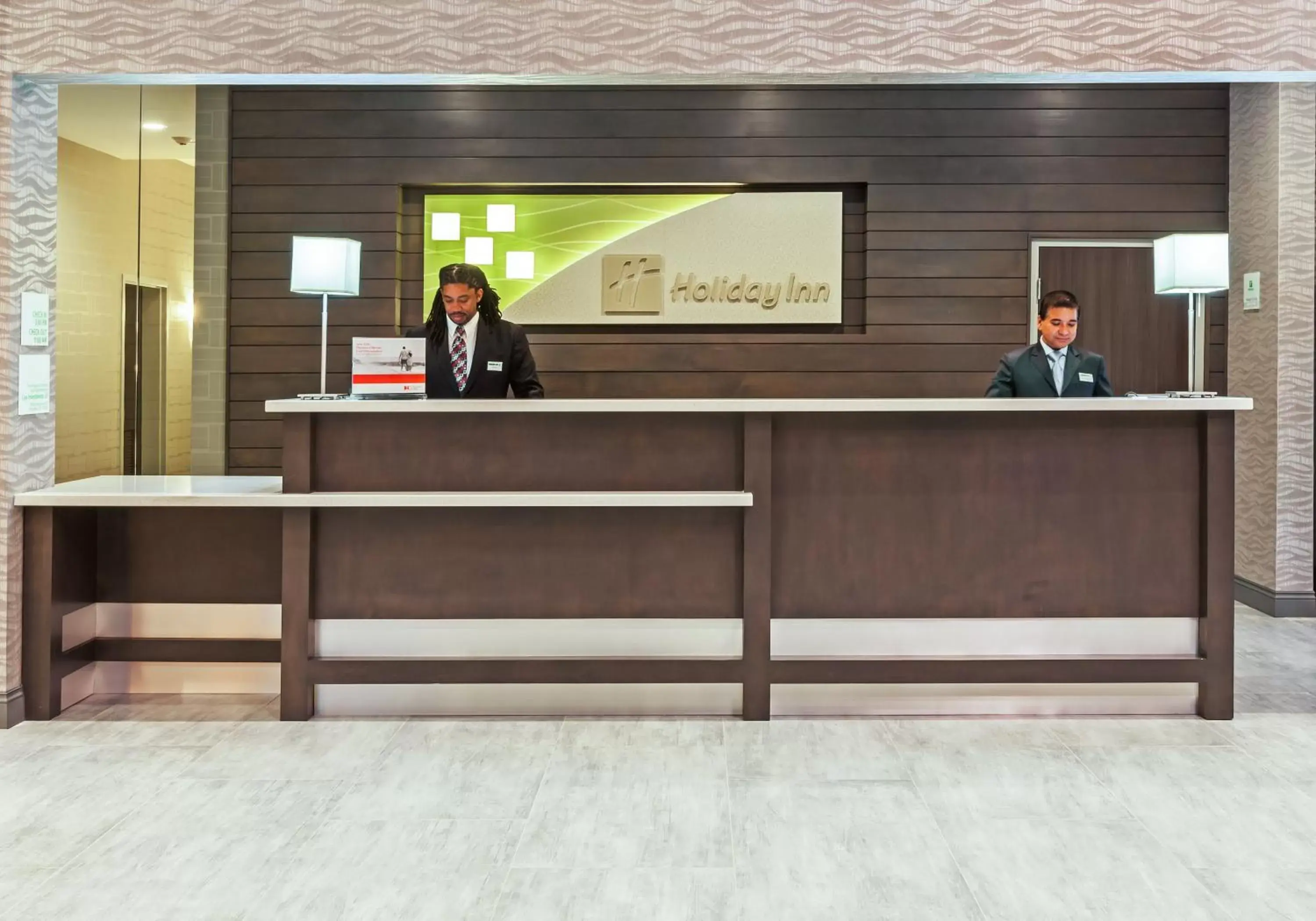 Lobby or reception, Lobby/Reception in Holiday Inn Houston NE-Bush Airport Area, an IHG Hotel