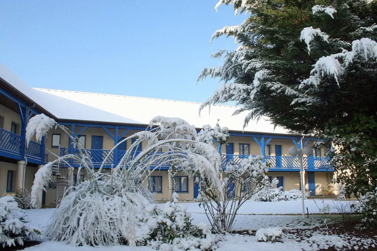 Garden, Winter in Hotel Capricorne