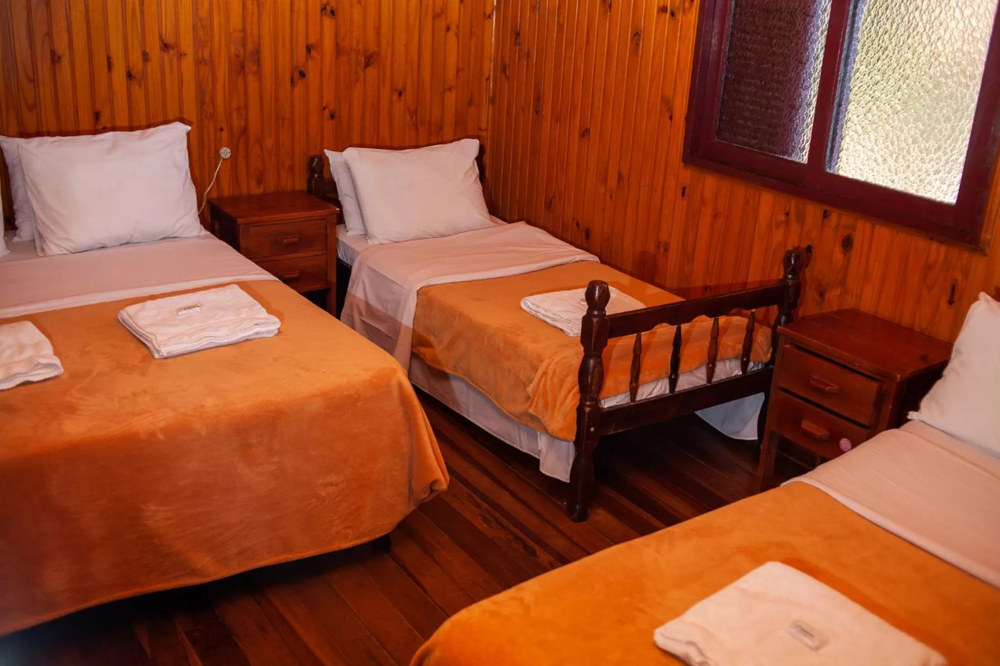 Bed in Pousada Barth