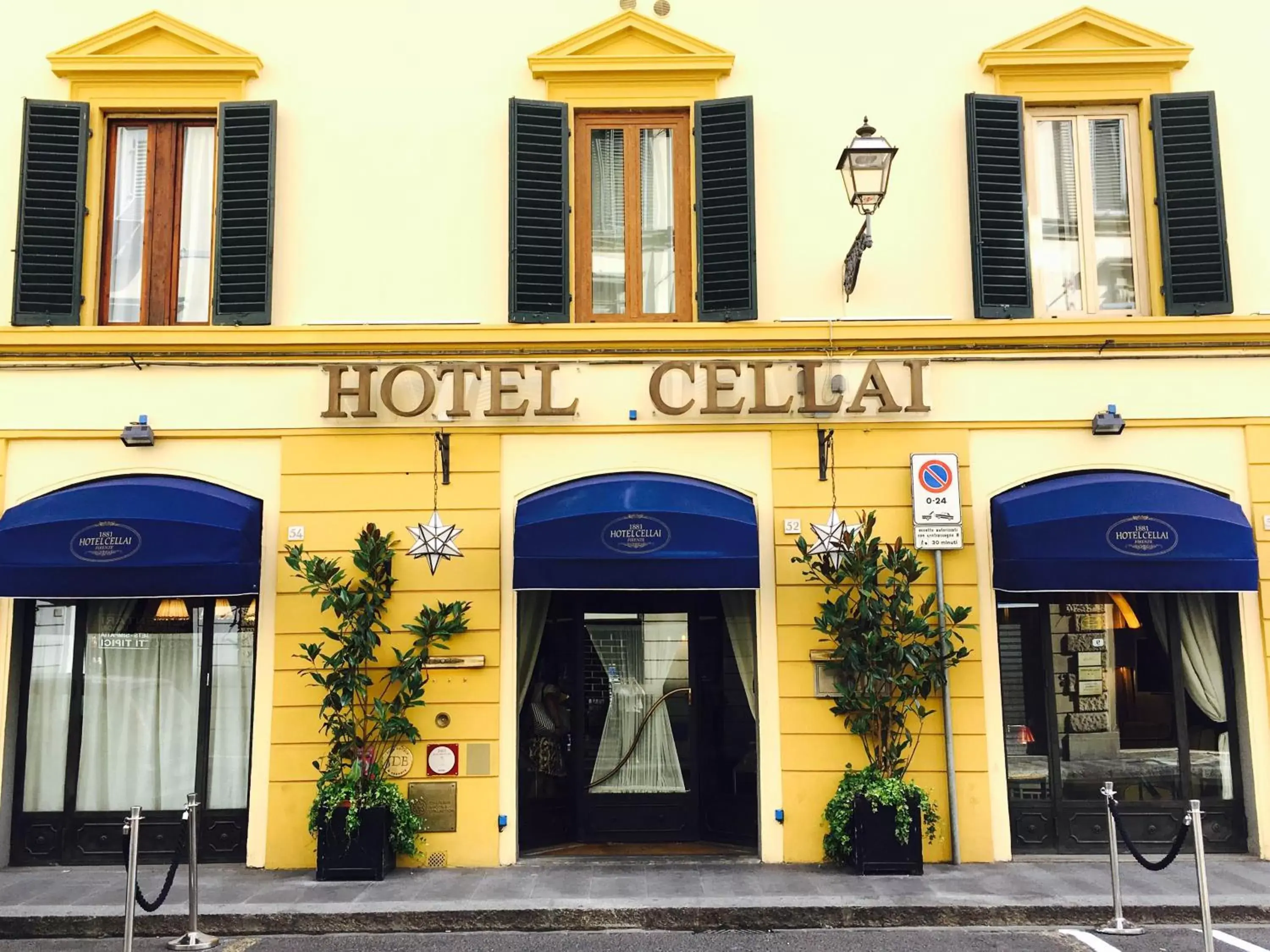 Facade/entrance in Cellai Hotel