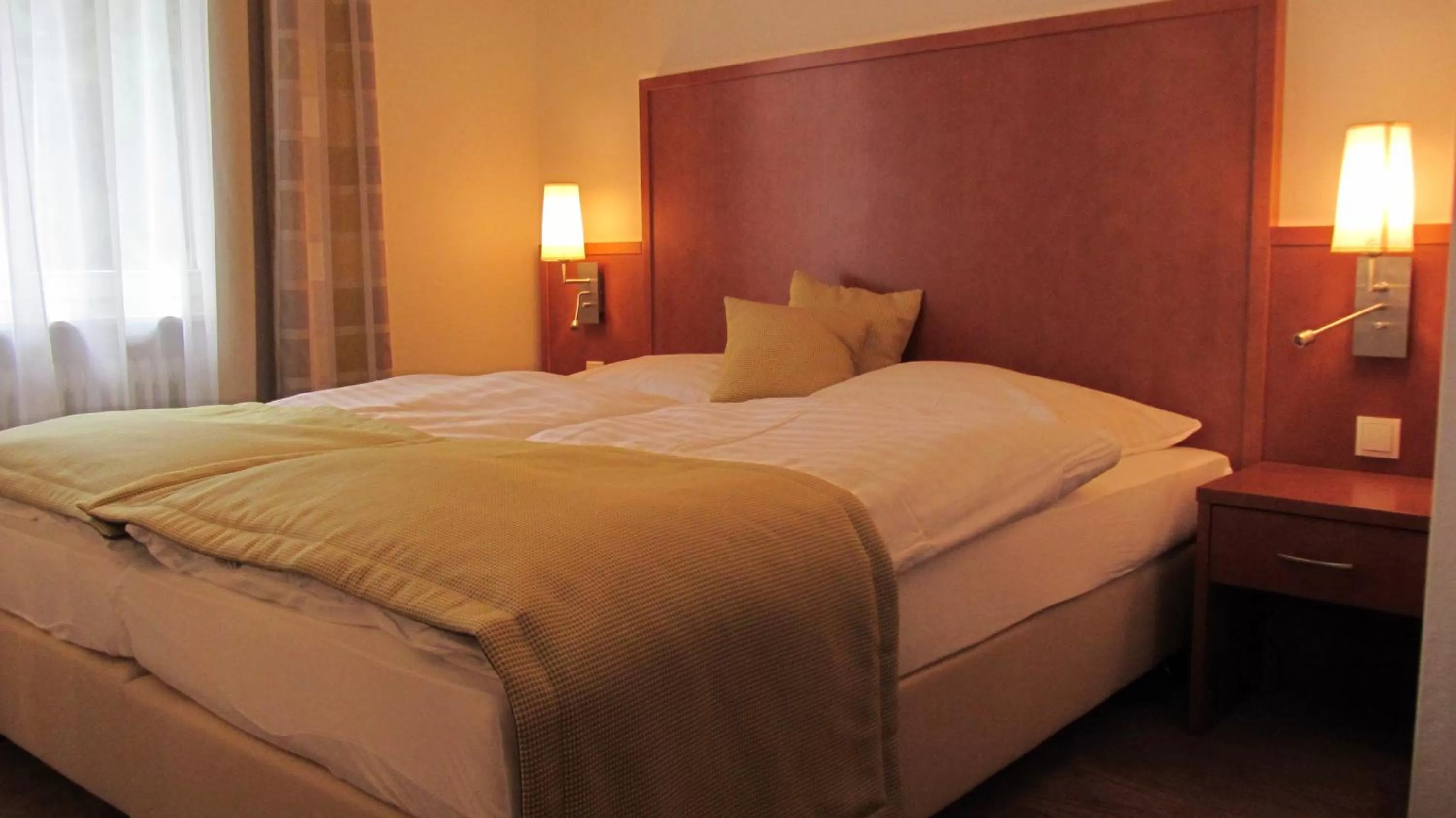 Bedroom, Bed in Hotel Walkner