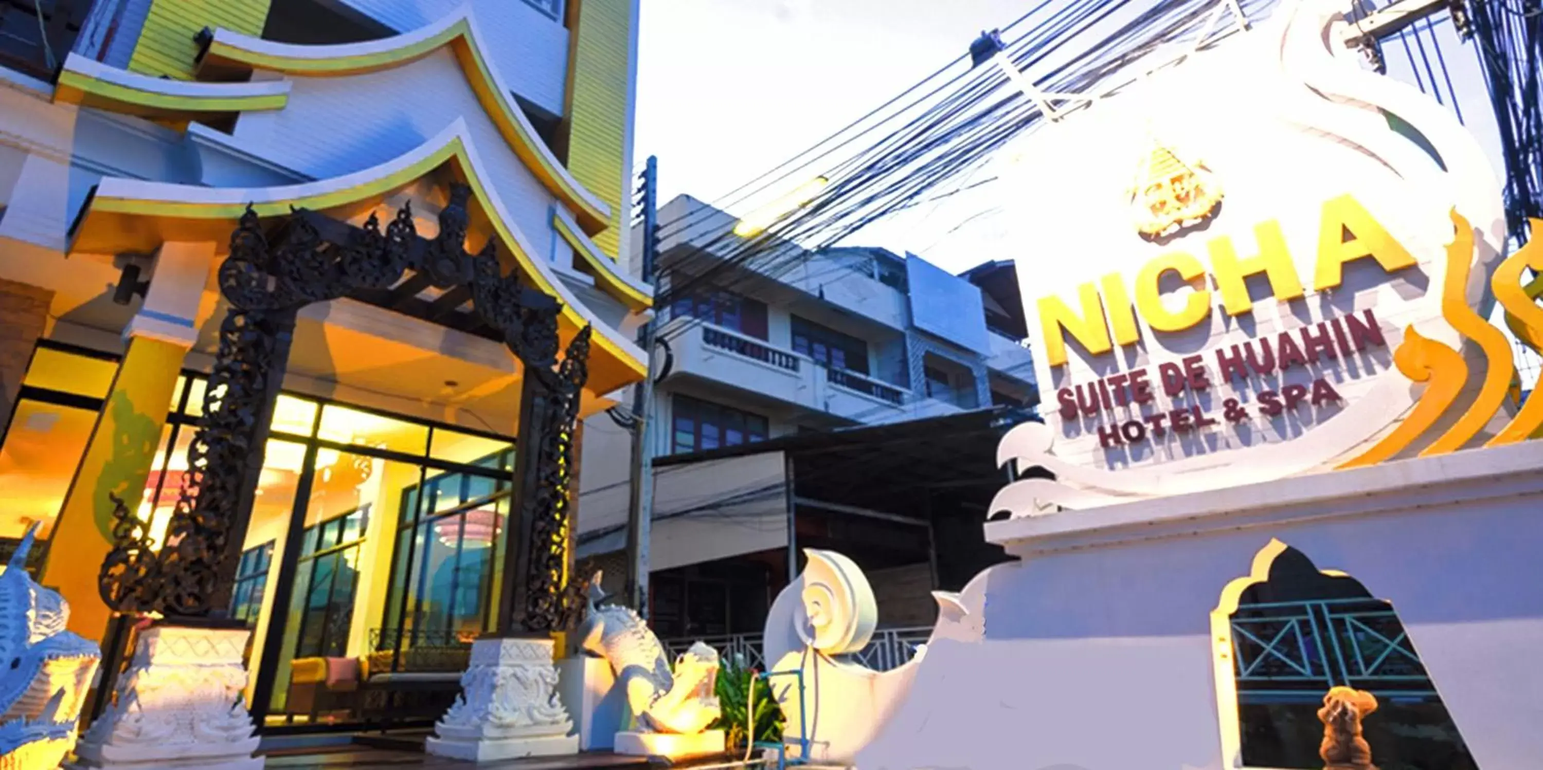 Facade/Entrance in Nicha Suite Hua Hin Hotel