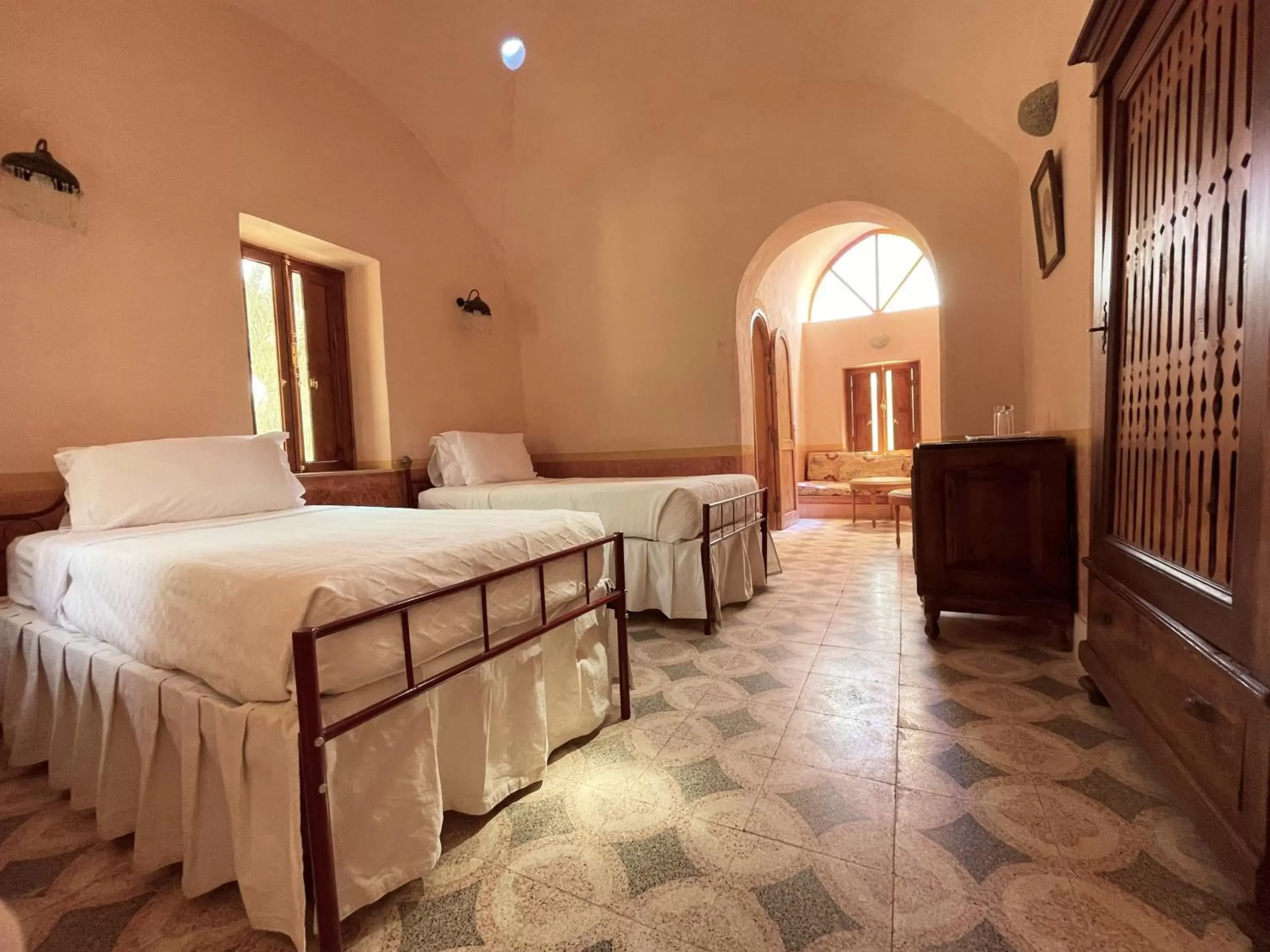 Bedroom in Al Moudira Hotel