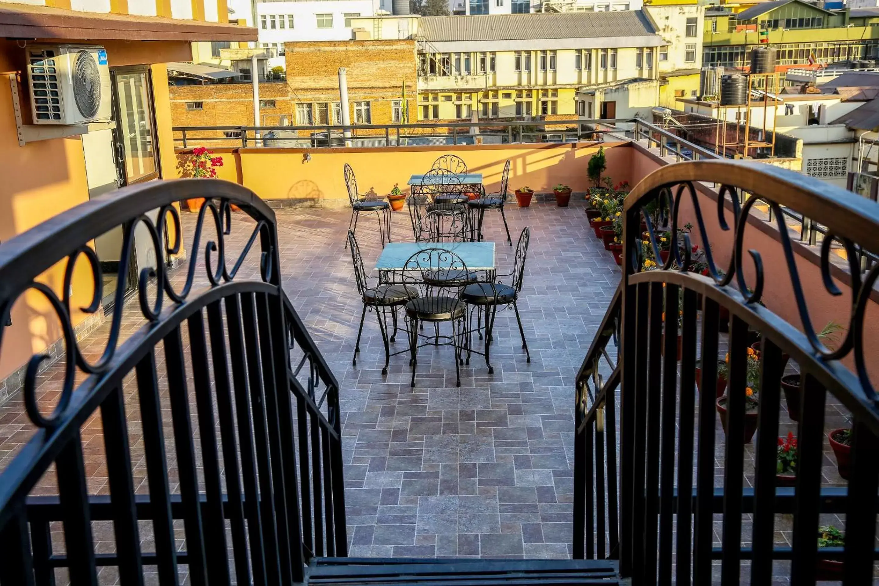 Balcony/Terrace in Taleju Boutique Hotel