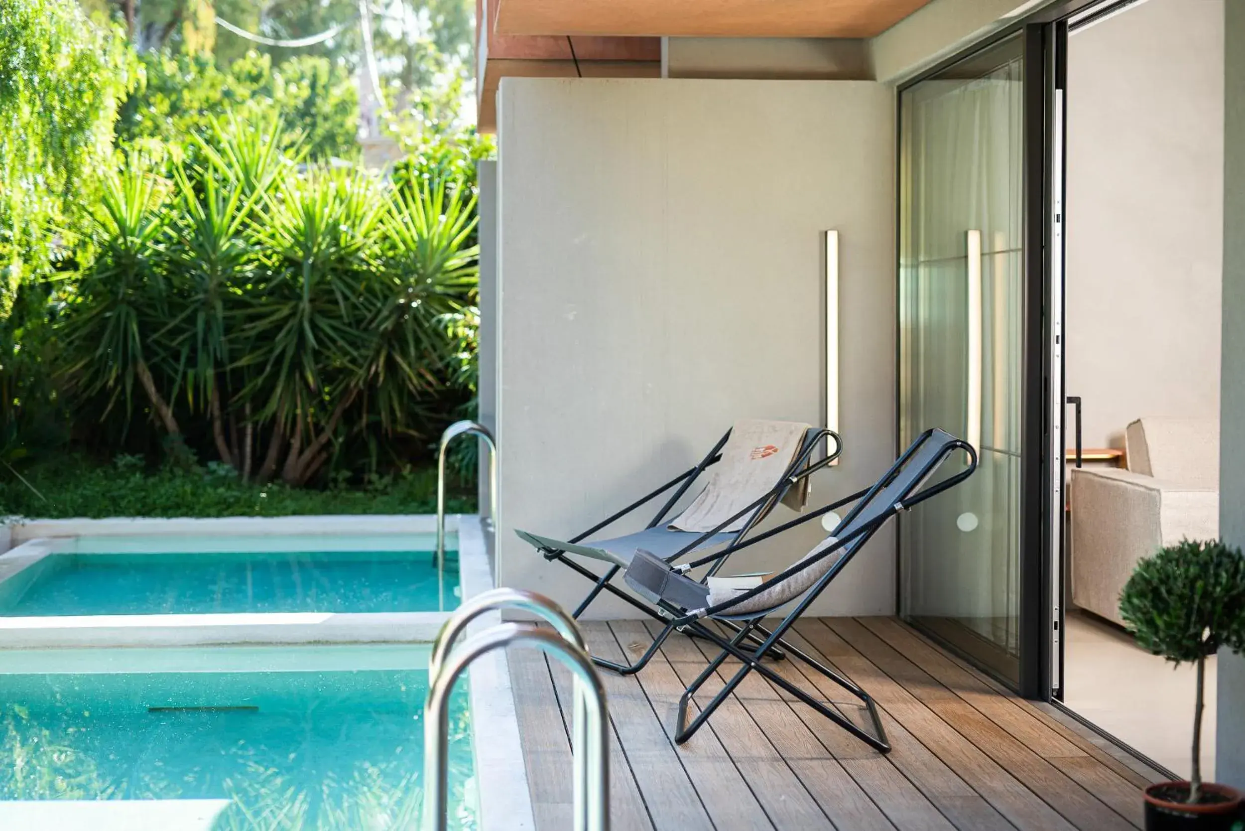 Balcony/Terrace, Swimming Pool in Pilot Amphora Boutique Hotel