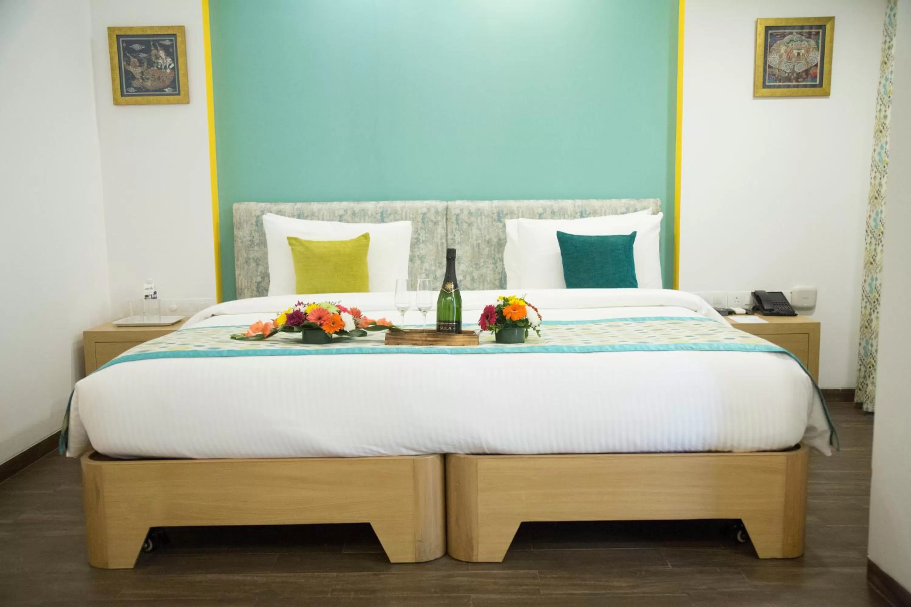 Bed in Acron Seaway Resort