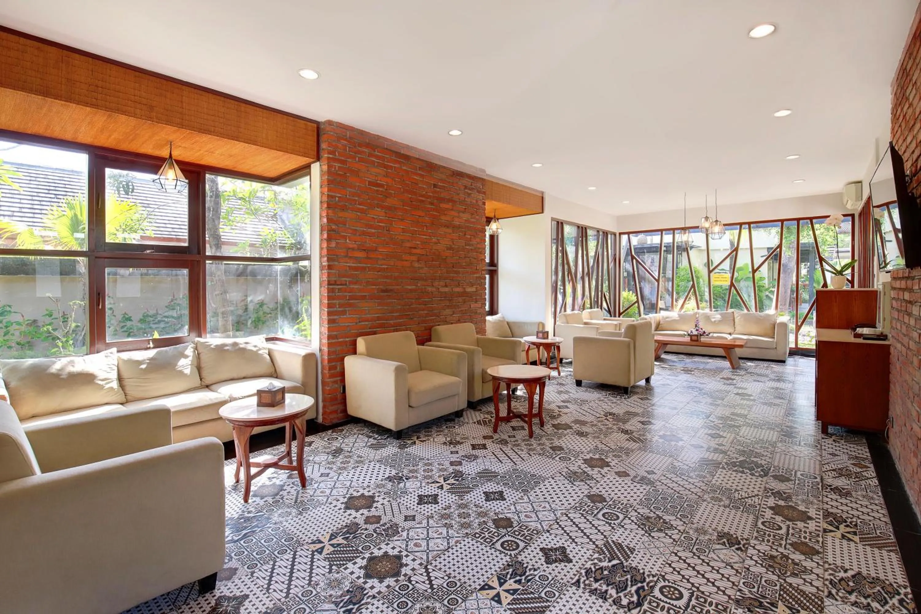 Seating area in Lumbini Luxury Villas and Spa