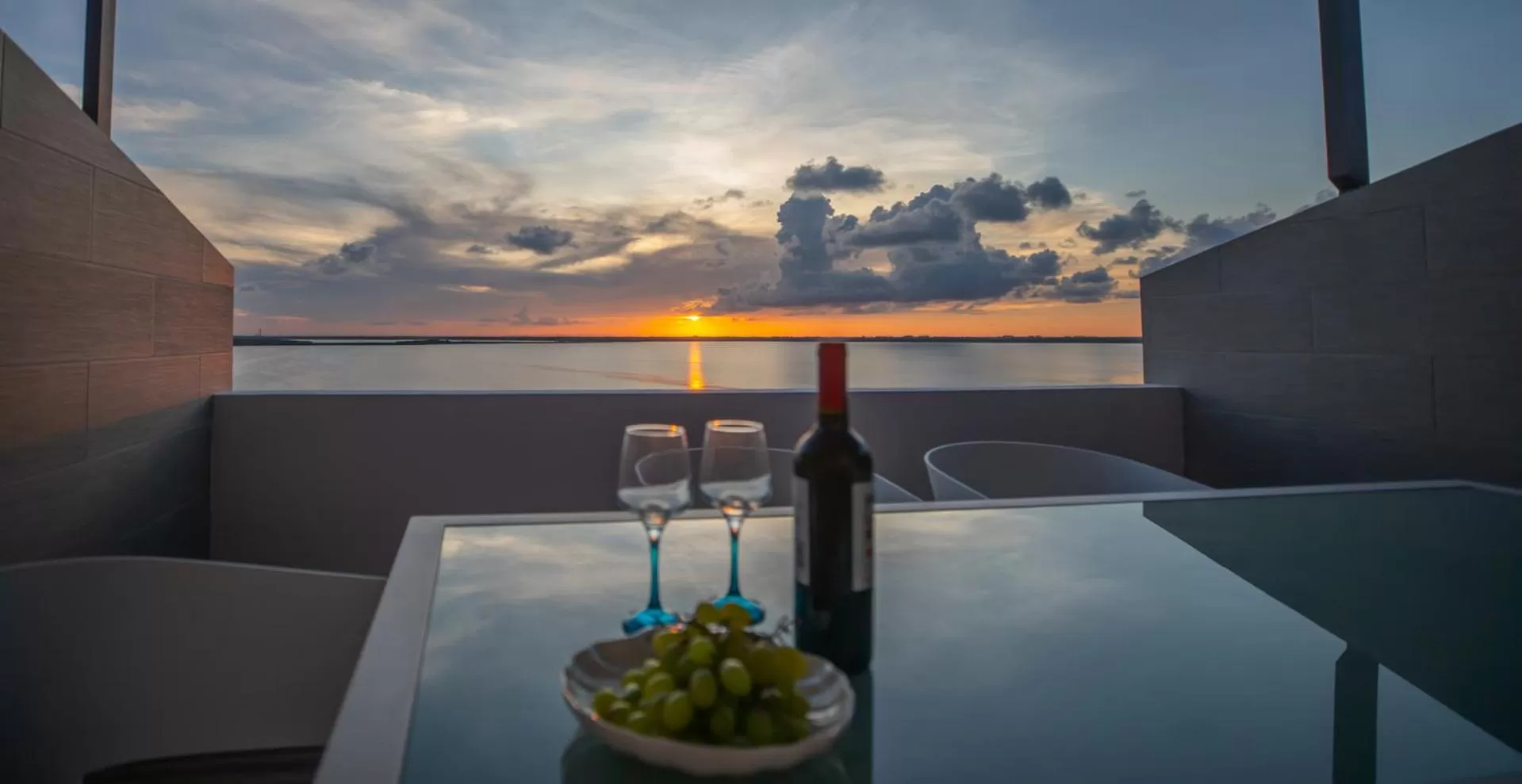 Balcony/Terrace in Beachfront Penthouses by LivIN Cancun