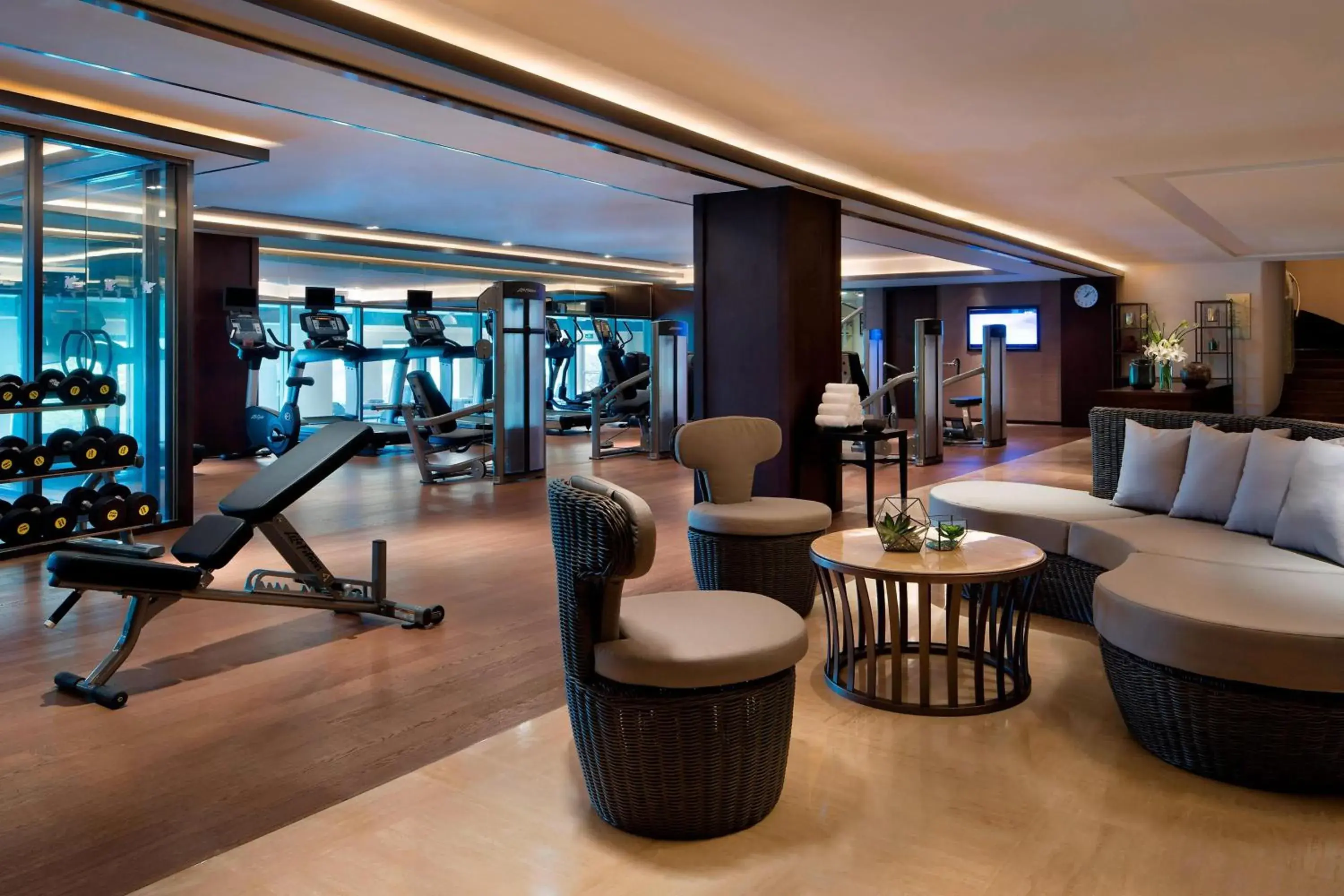 Fitness centre/facilities in JW Marriott Hotel Zhejiang Anji