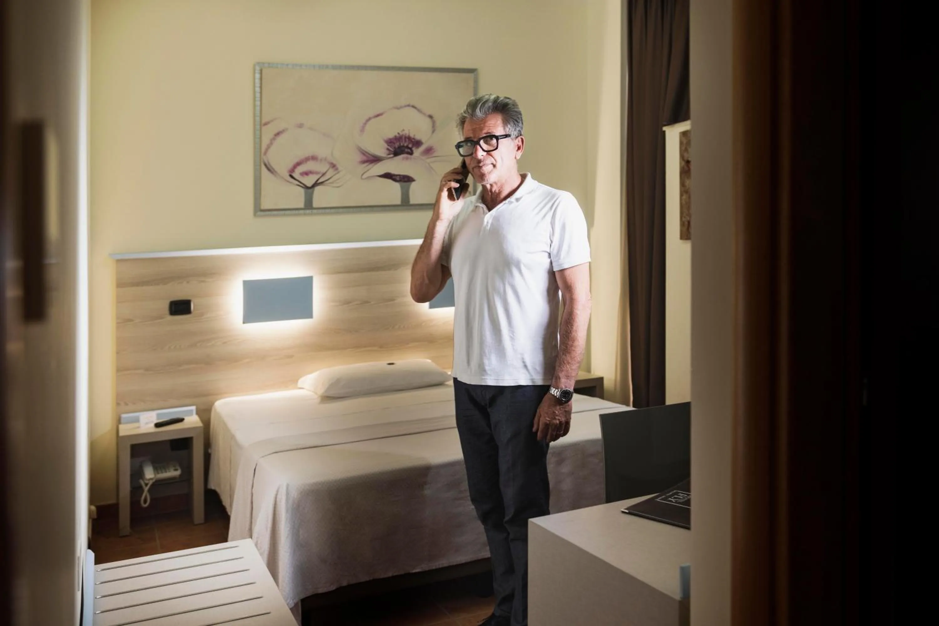 People, Bed in Hotel Fly