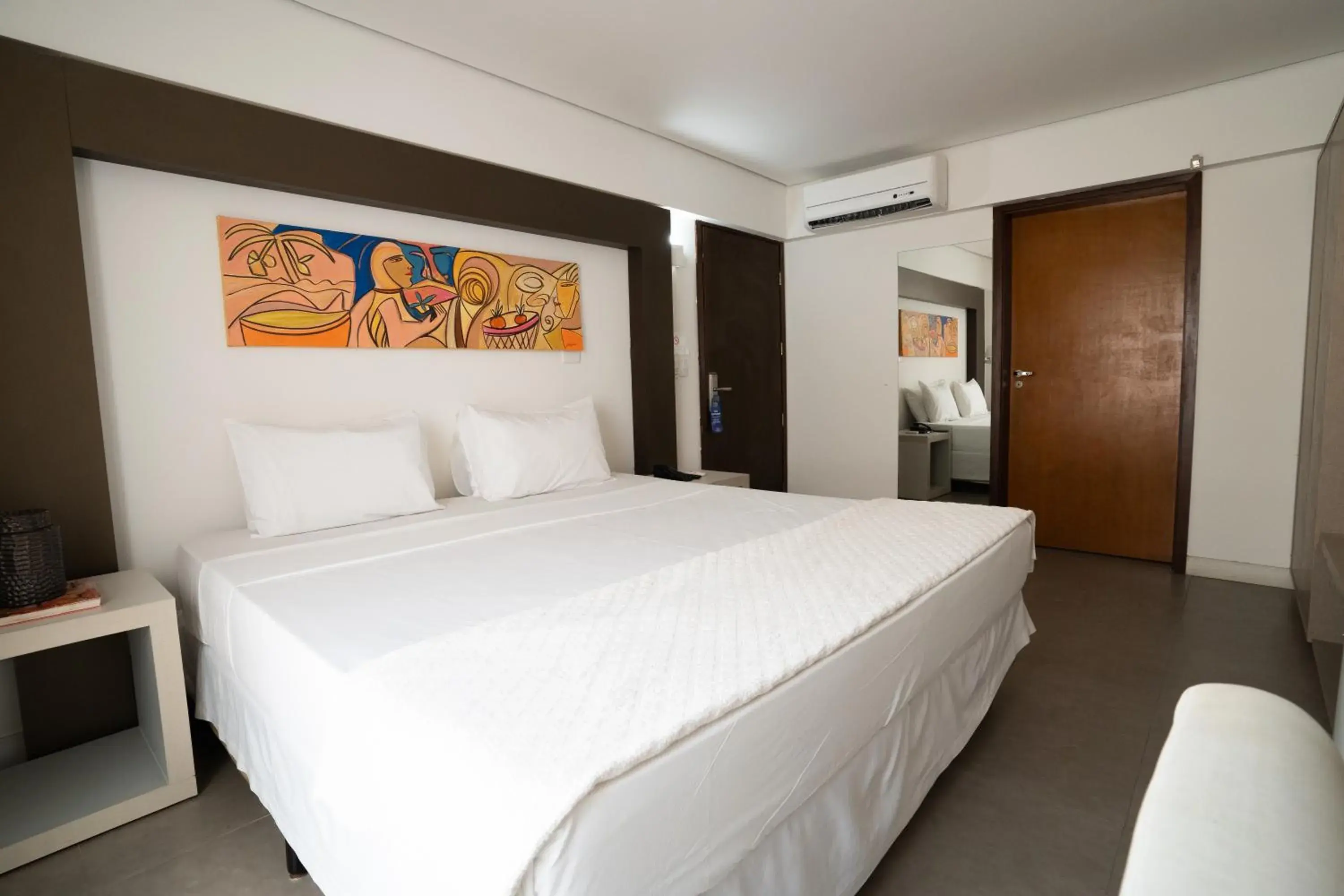 Property building, Bed in Hotel Cabo Branco Atlântico