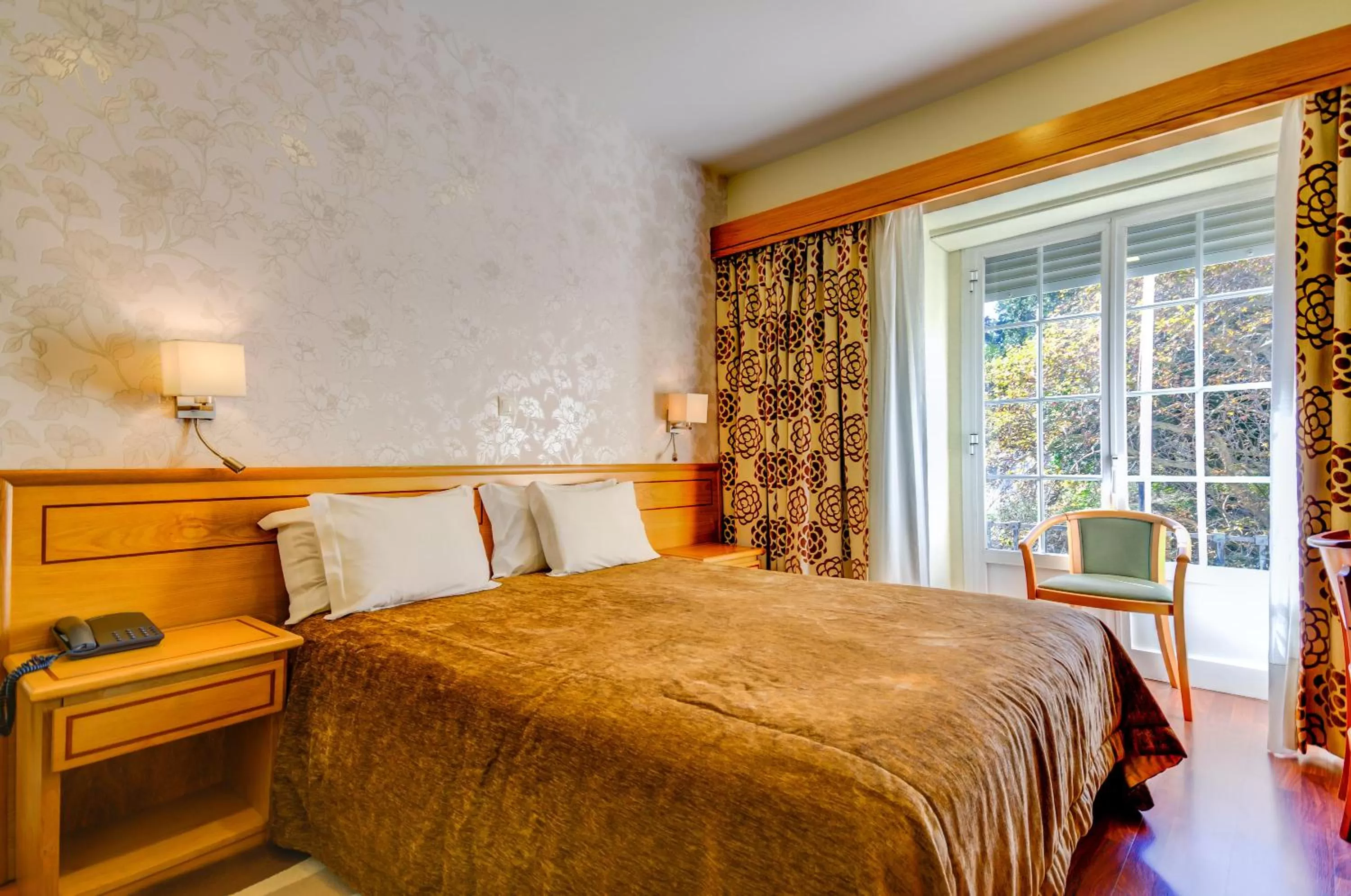 Bed in Hotel Avenida Park