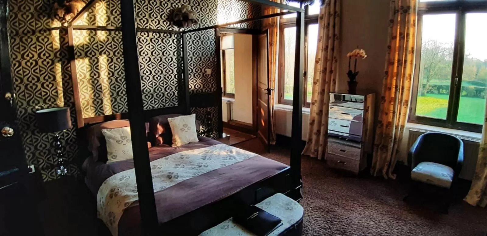 Bed in Maison De Plumes