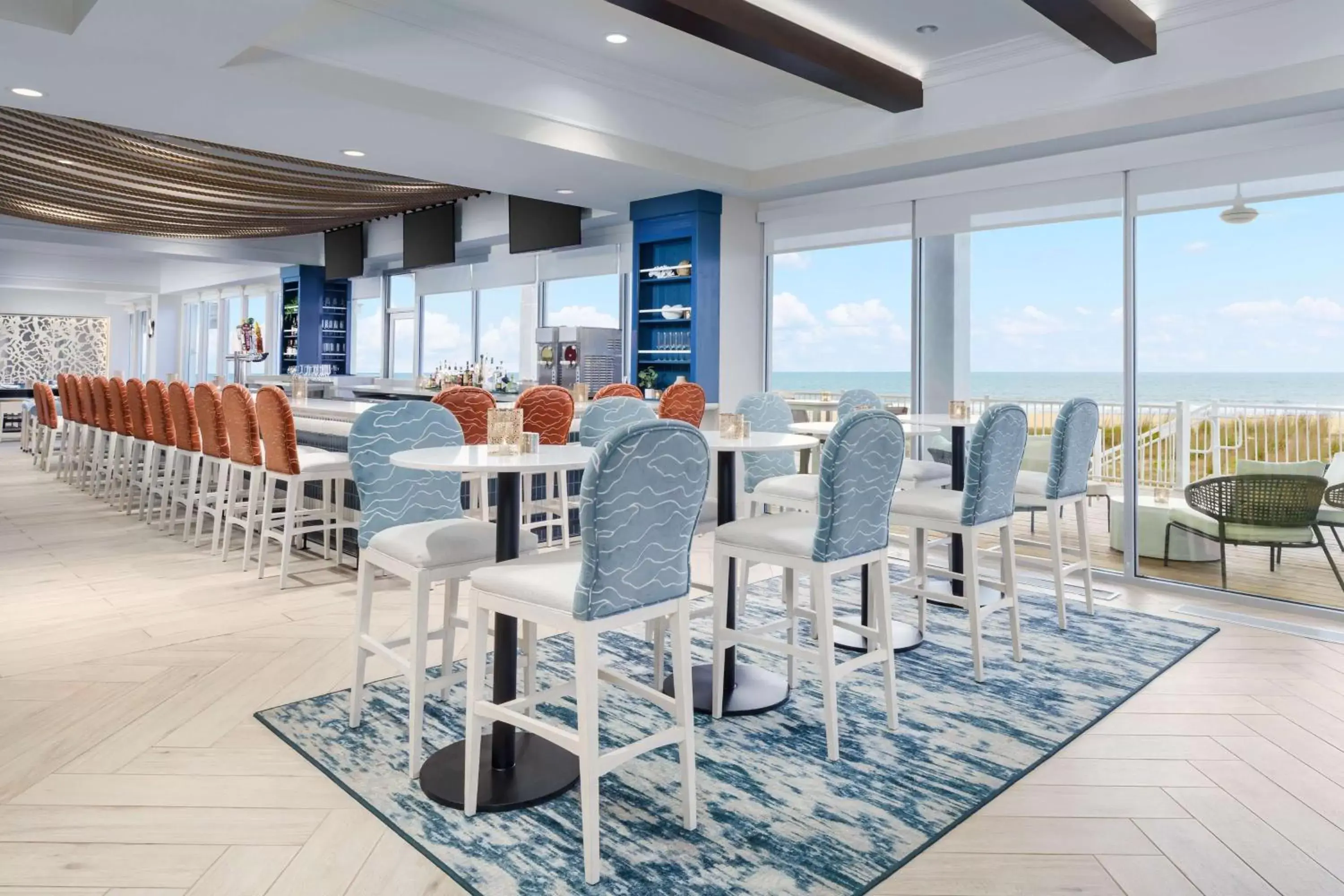Lounge or bar, Restaurant/Places to Eat in Hilton Garden Inn Ocean City Oceanfront