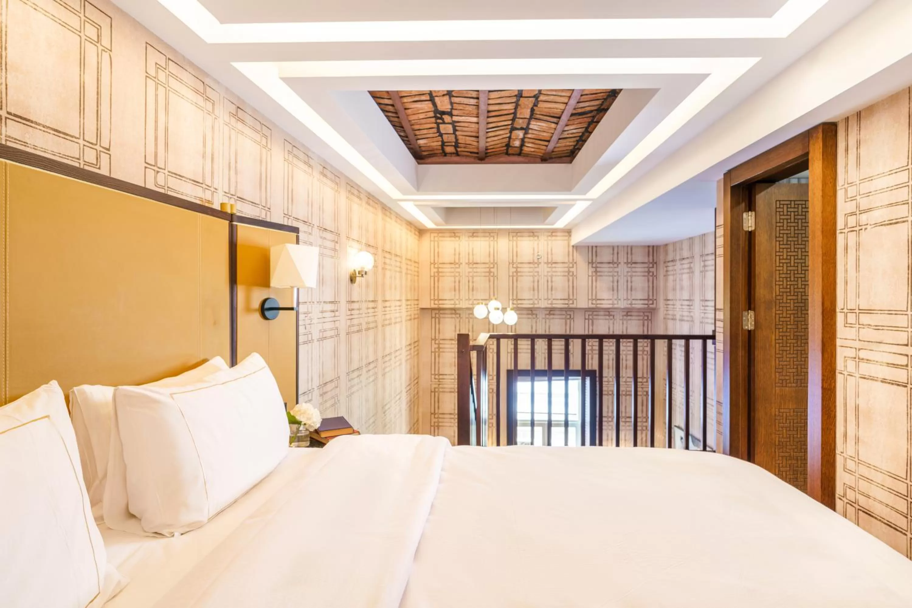 Bed in The Galata Hotel Istanbul - MGallery Collection