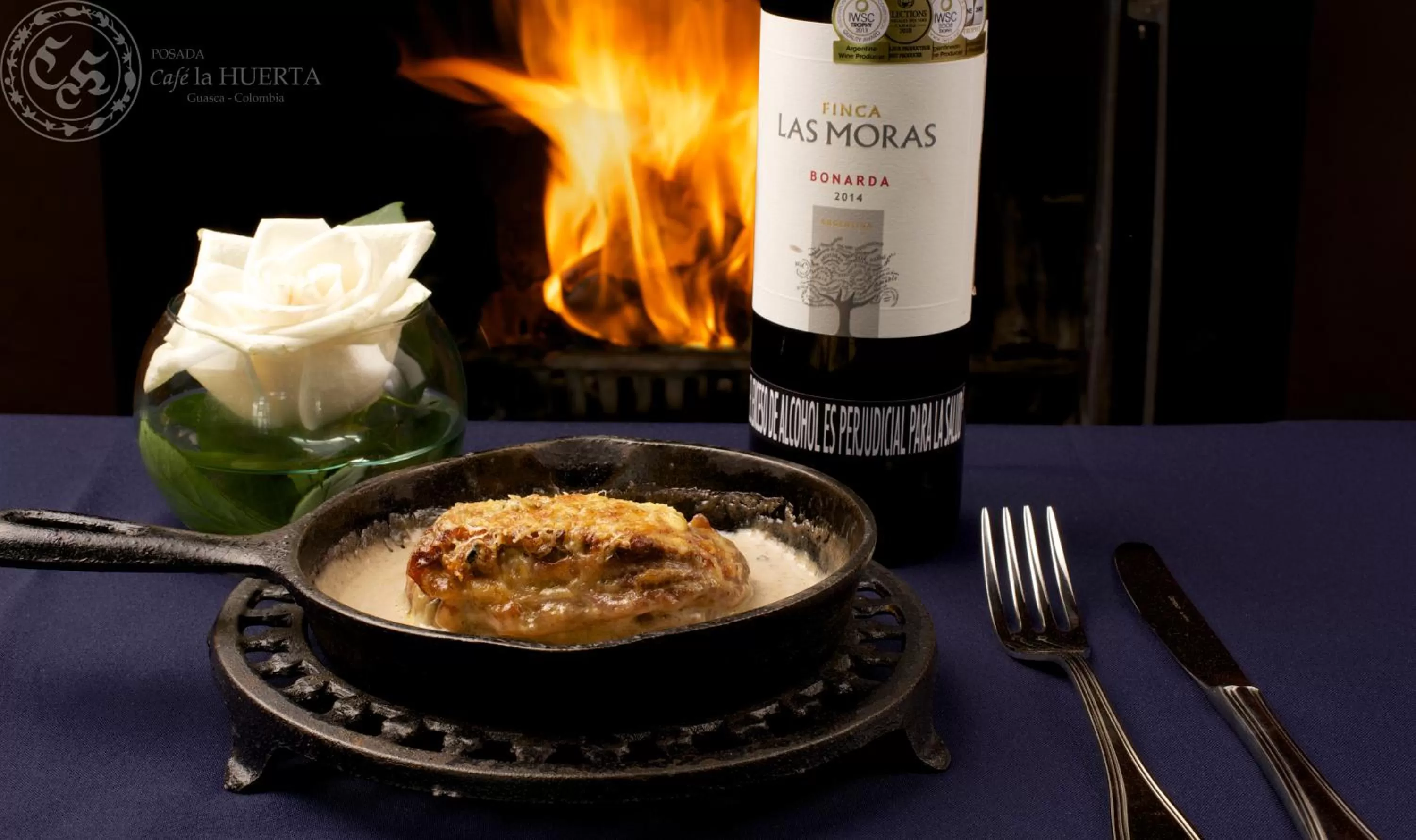 Food close-up in Posada Cafe La Huerta