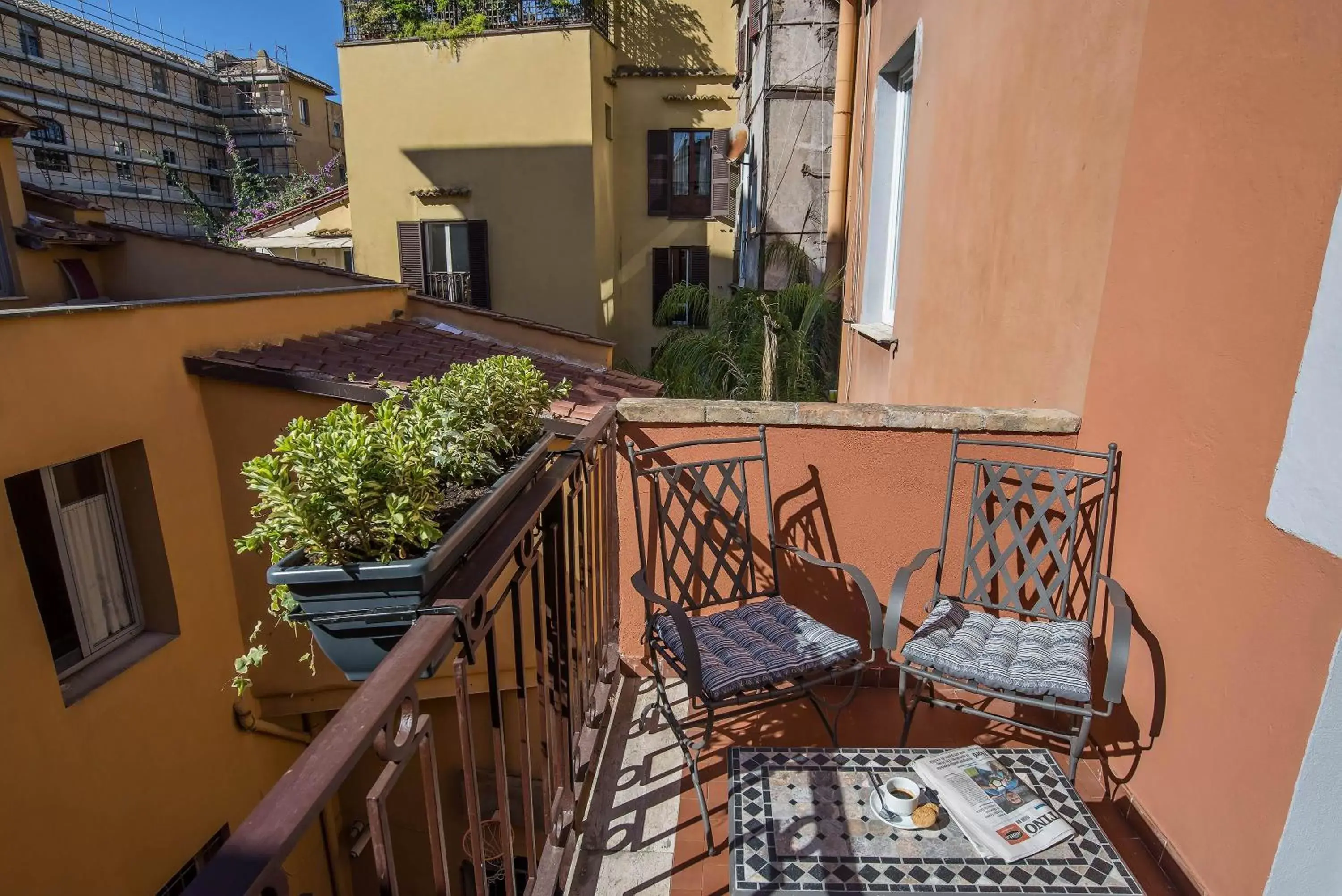 Balcony/Terrace in Navona Essence Hotel