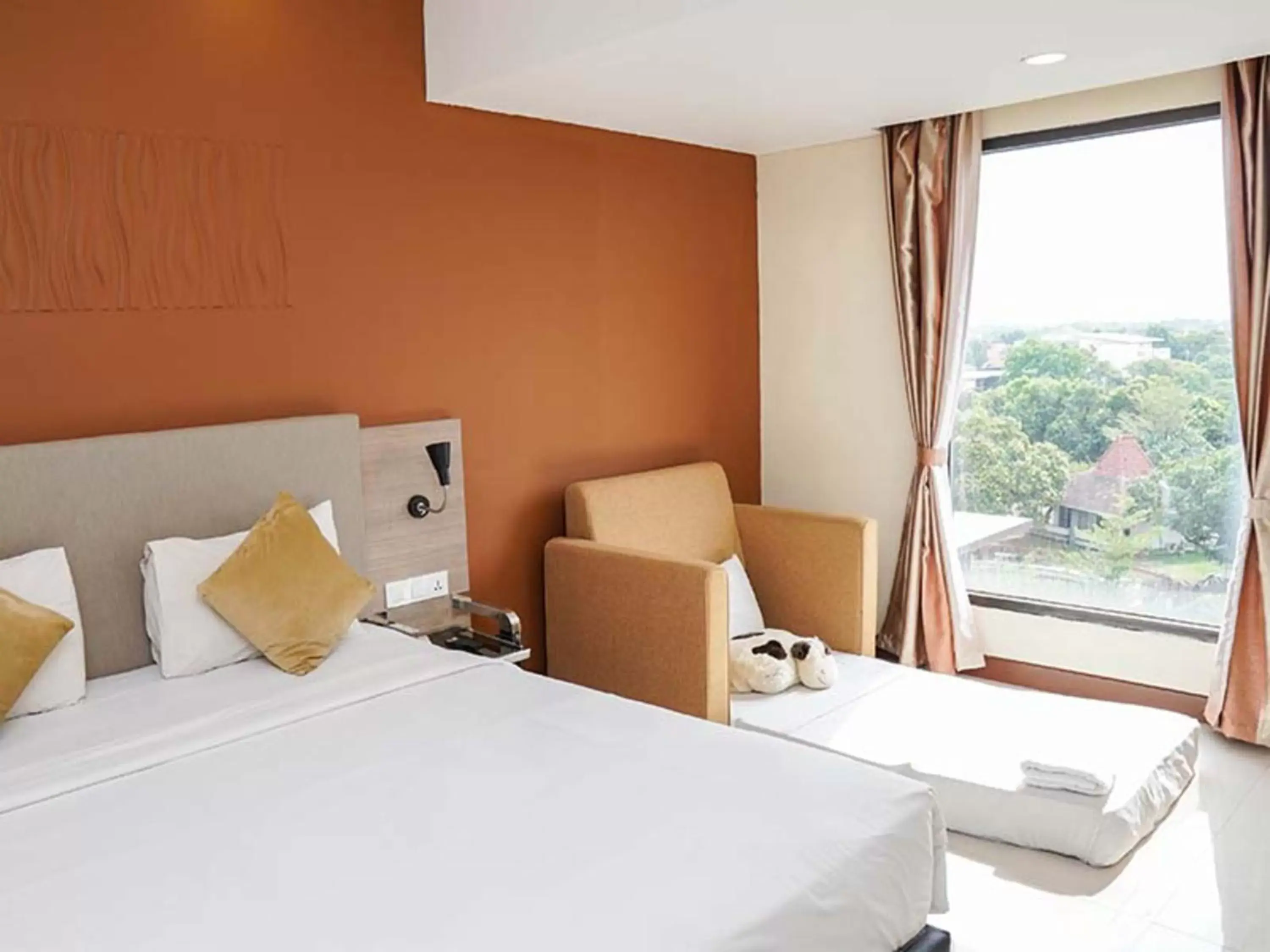 Bed in Verse Hotel Cirebon