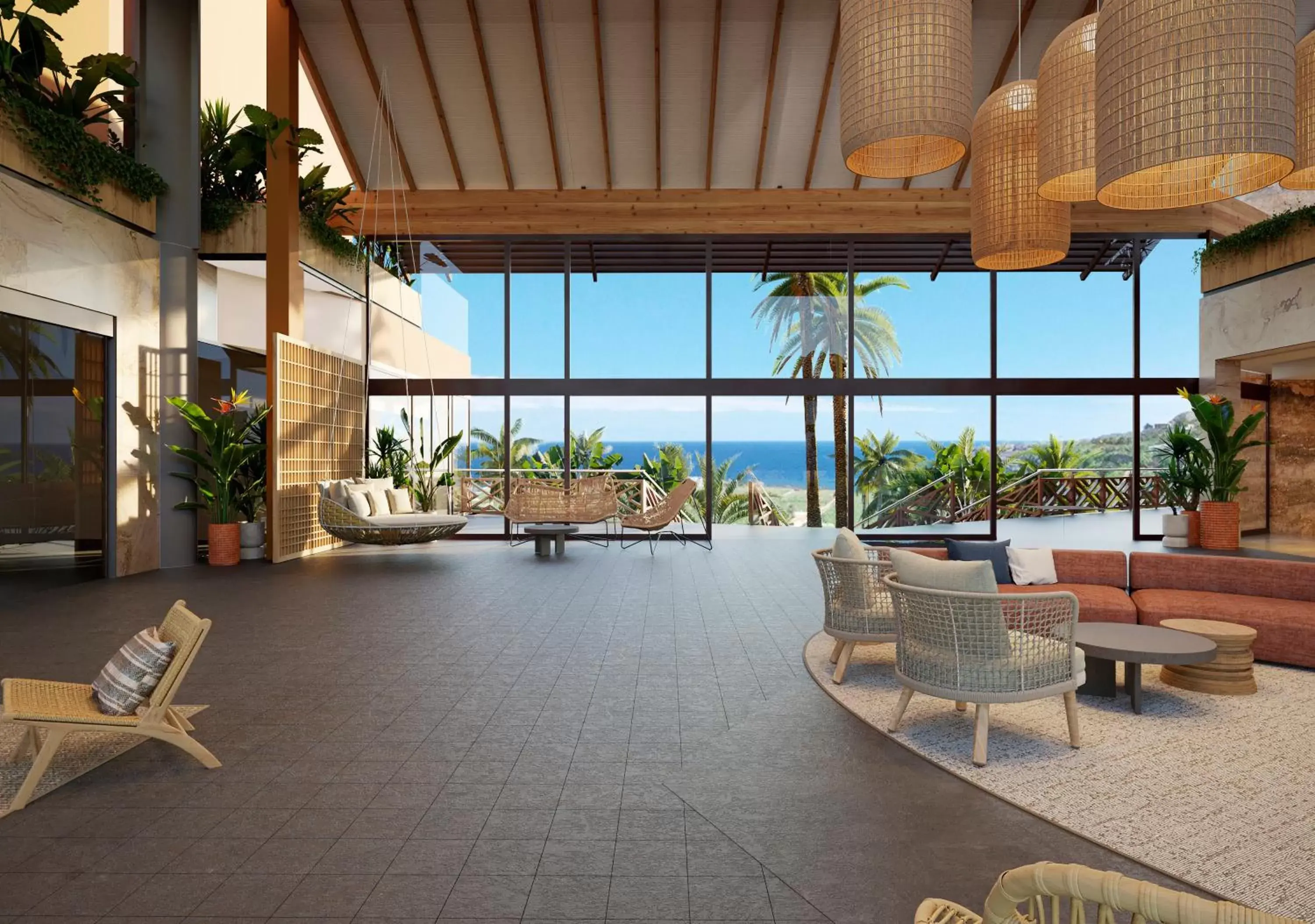 Lobby or reception in Melia Jardines del Teide - Adults Only