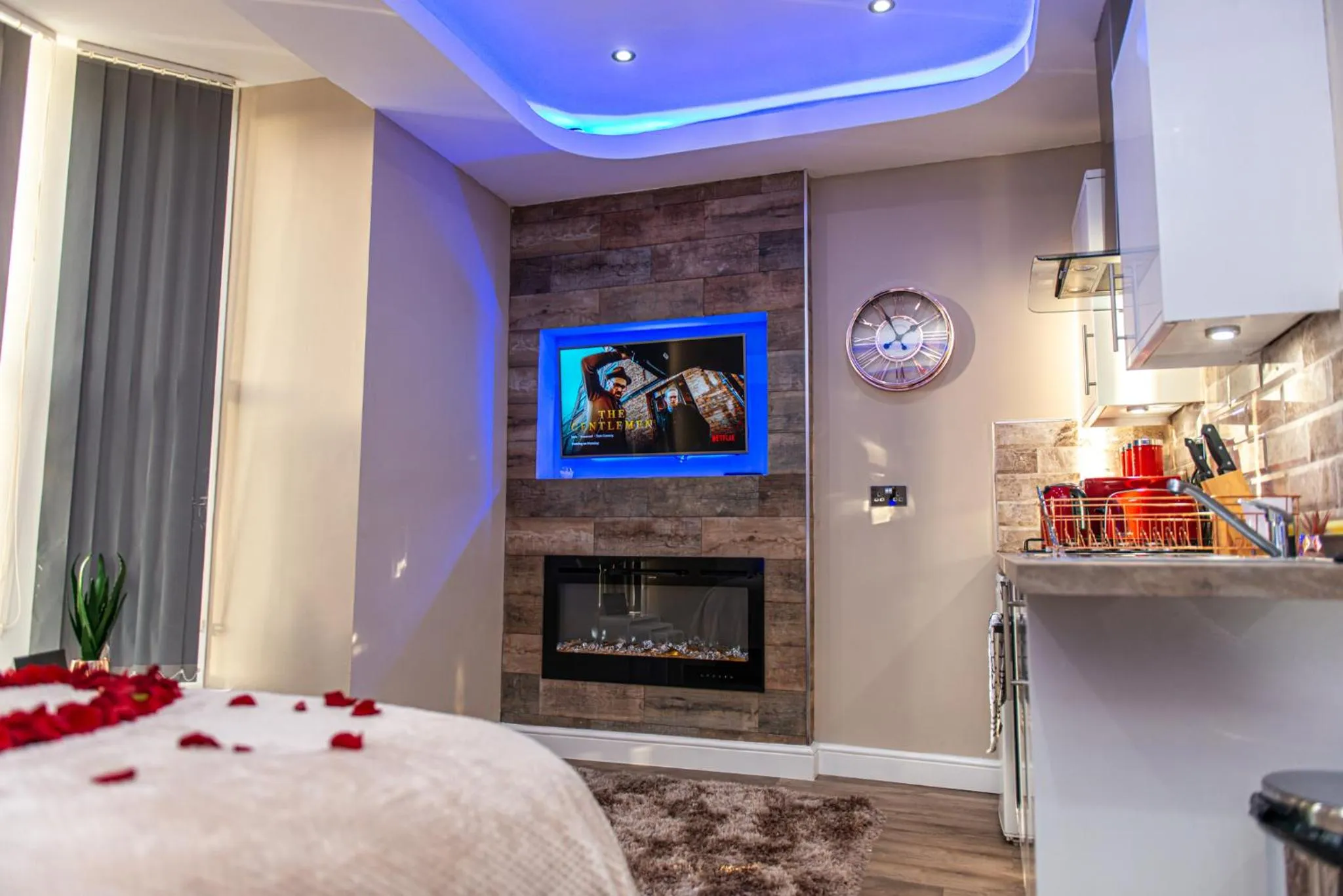 Bed in Meridian Serviced Apartments