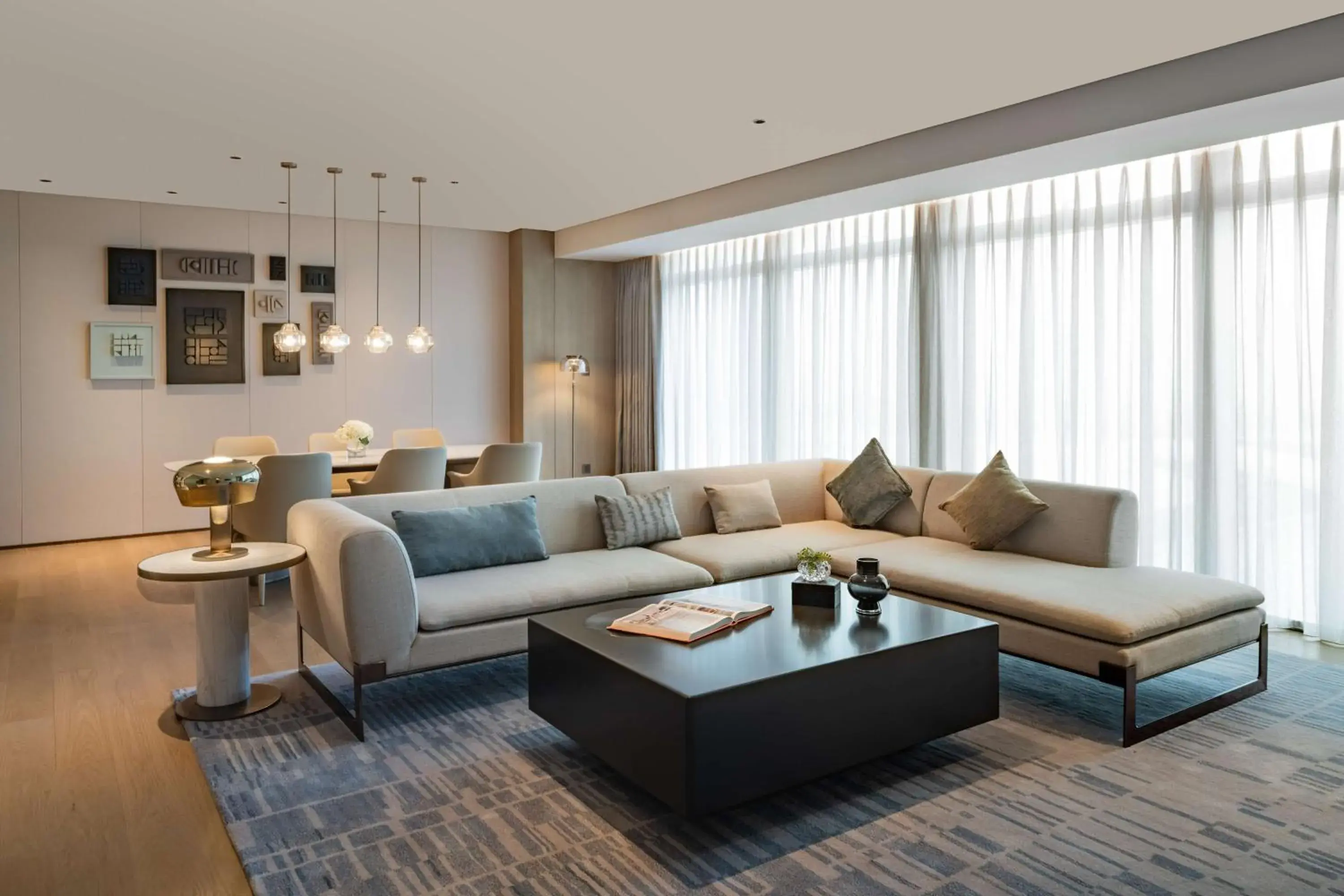 Living room, Seating Area in Hilton Shenzhen World Exhibition & Convention Center