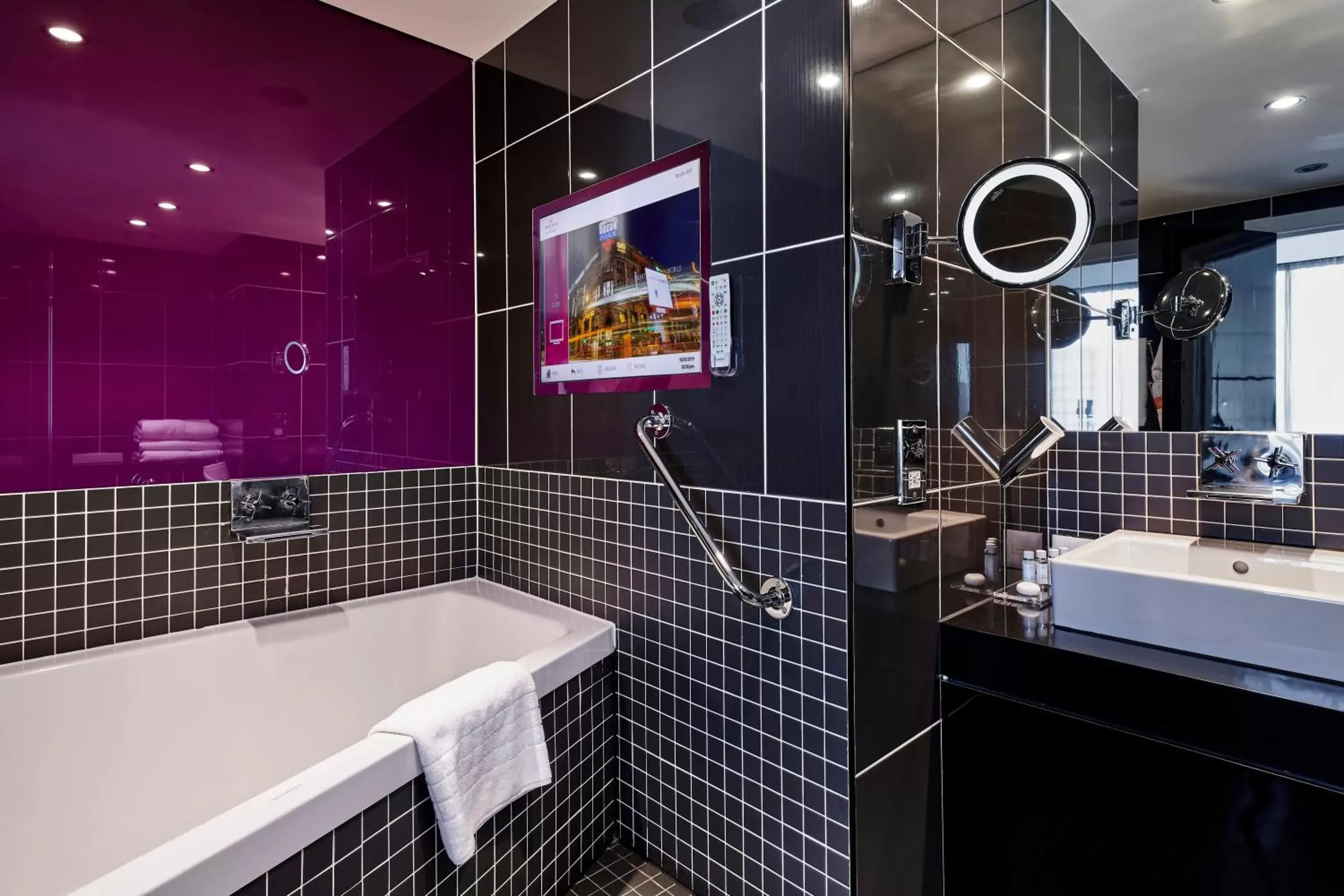 Bathroom in Crowne Plaza Manchester City Centre, an IHG Hotel